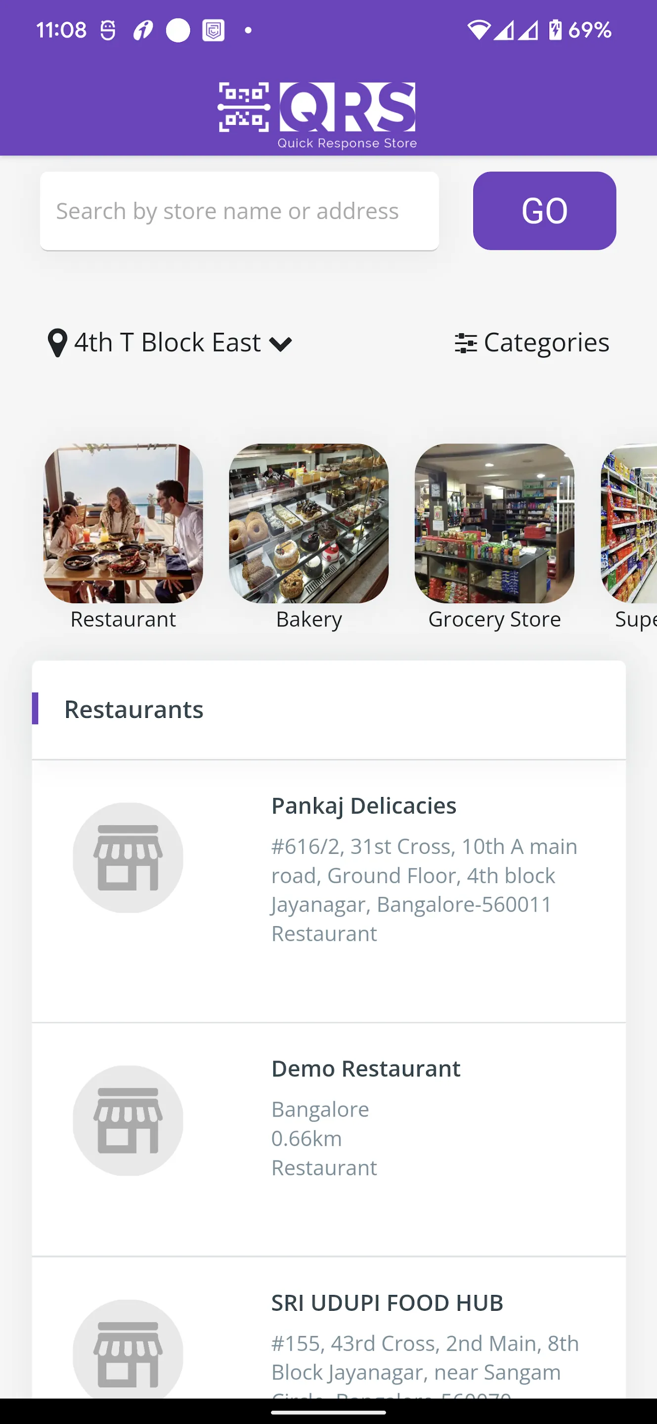 QuikFinder - Find Local Stores | Indus Appstore | Screenshot