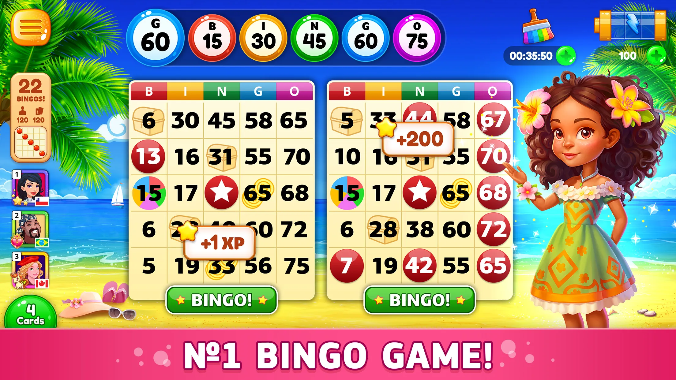 Tropical Bingo & Slots Games | Indus Appstore | Screenshot