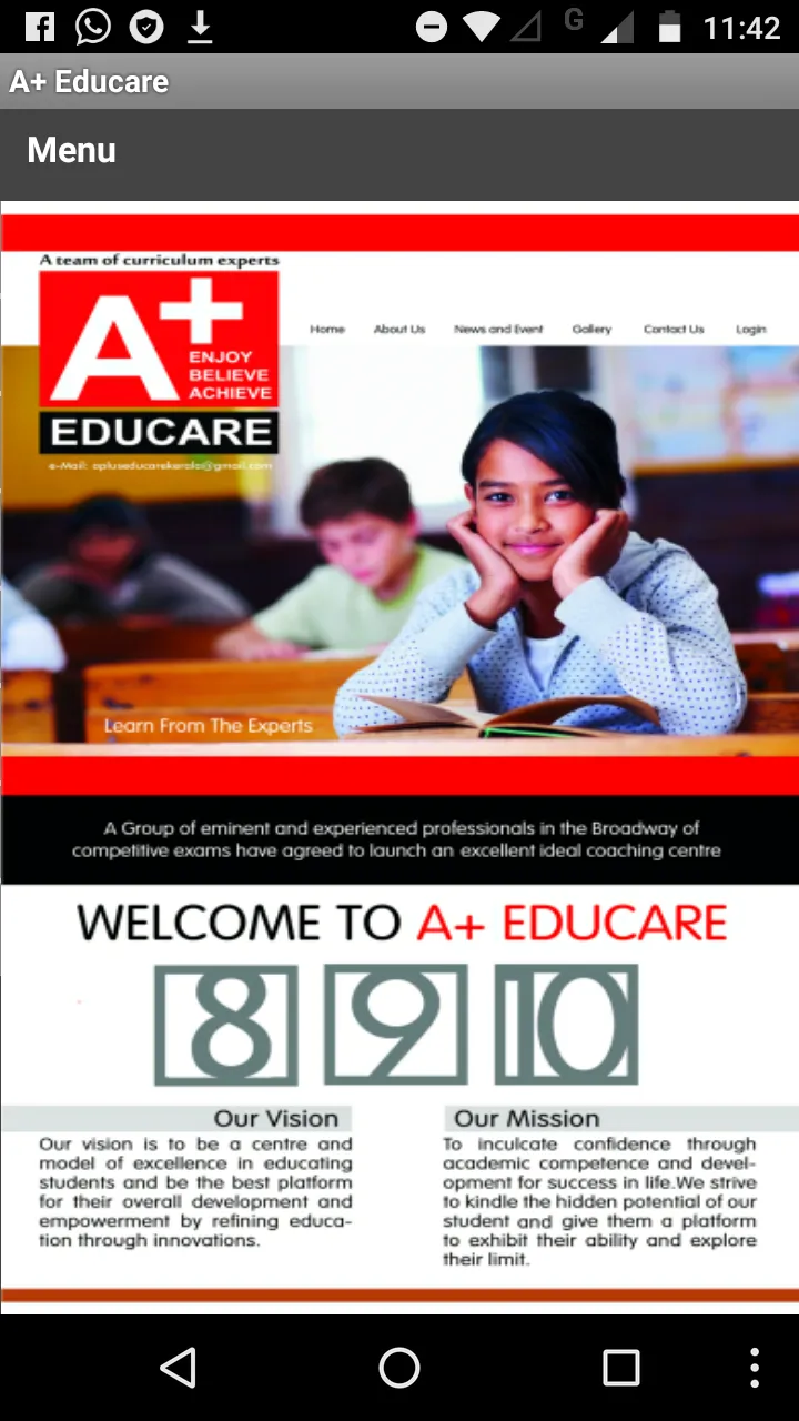 A+ Educare | Indus Appstore | Screenshot