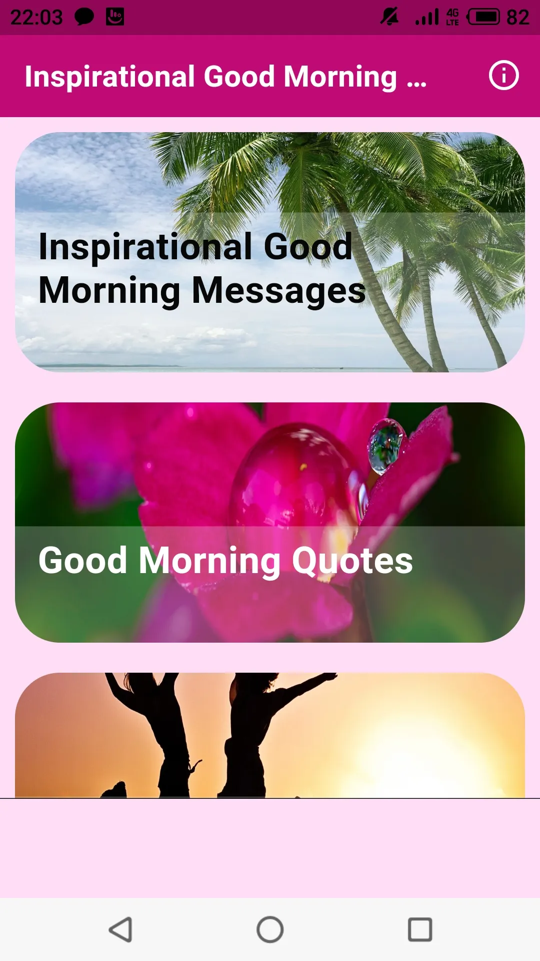 Inspirational Morning Quotes | Indus Appstore | Screenshot