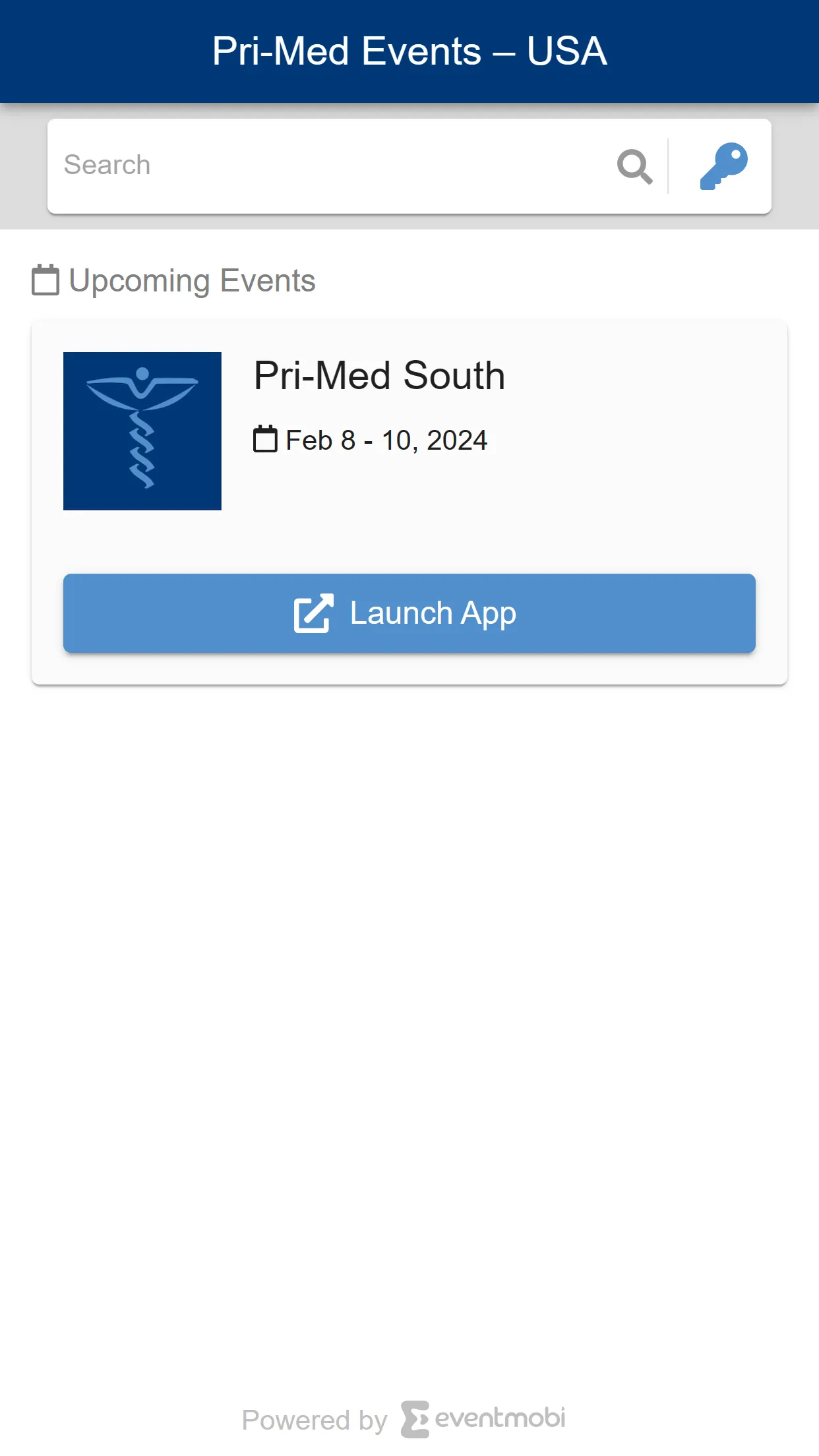 Pri-Med Events - USA | Indus Appstore | Screenshot