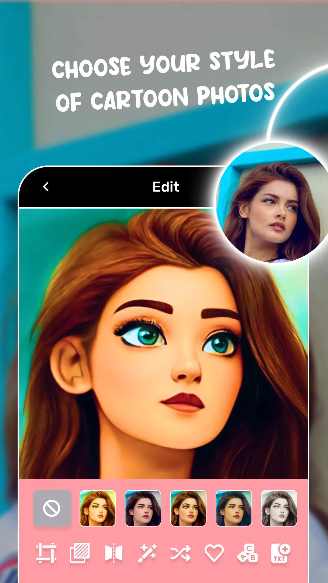 Cartoon Yourself, Toonme, Face | Indus Appstore | Screenshot