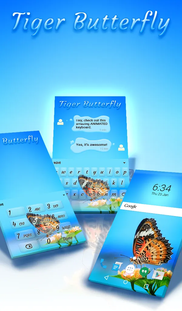 Tiger Butterfly Wallpaper | Indus Appstore | Screenshot