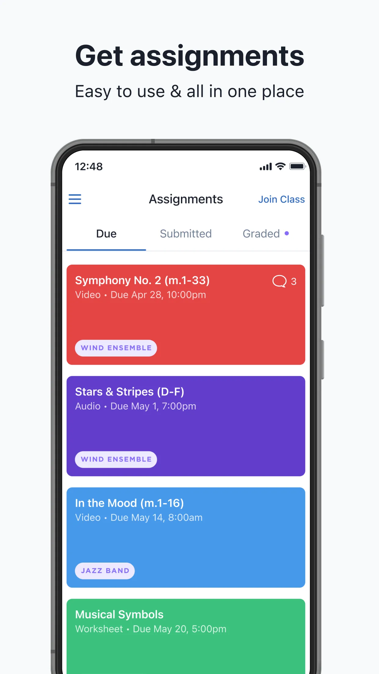 MuseClass: Student Assignments | Indus Appstore | Screenshot