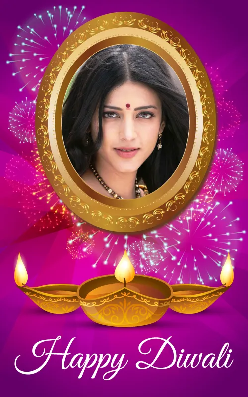 Diwali Photo Frame | Indus Appstore | Screenshot