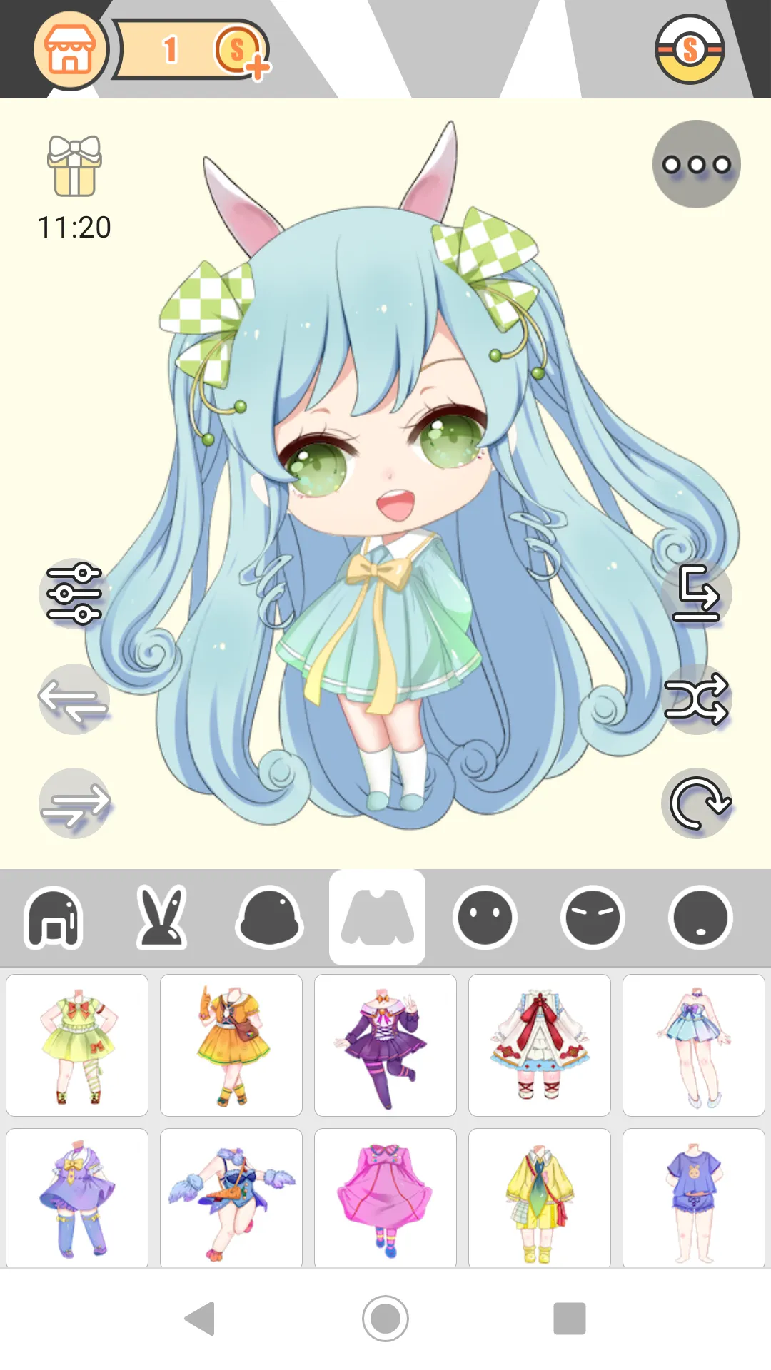 Cute Girl Avatar Factory | Indus Appstore | Screenshot