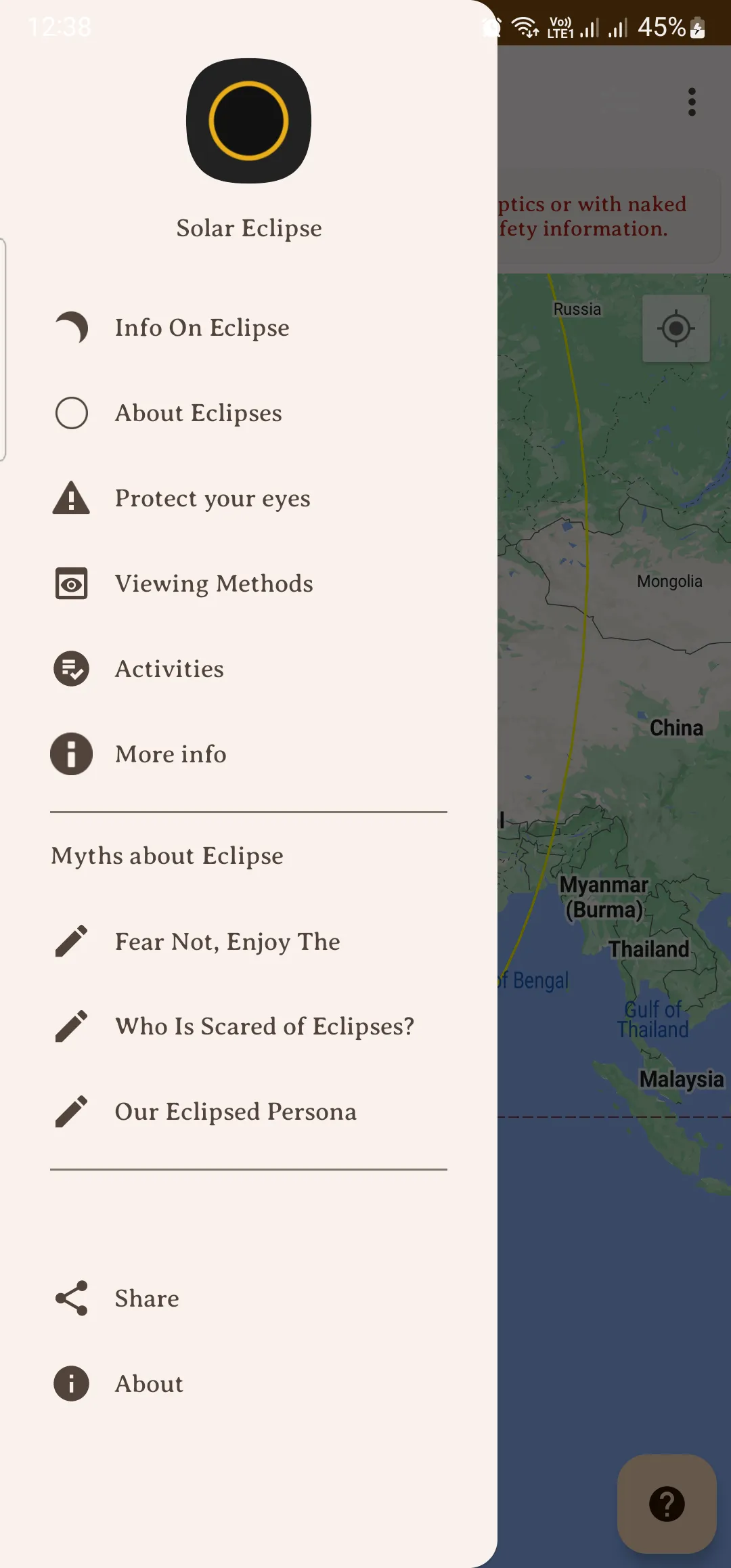 Solar Eclipse | Indus Appstore | Screenshot