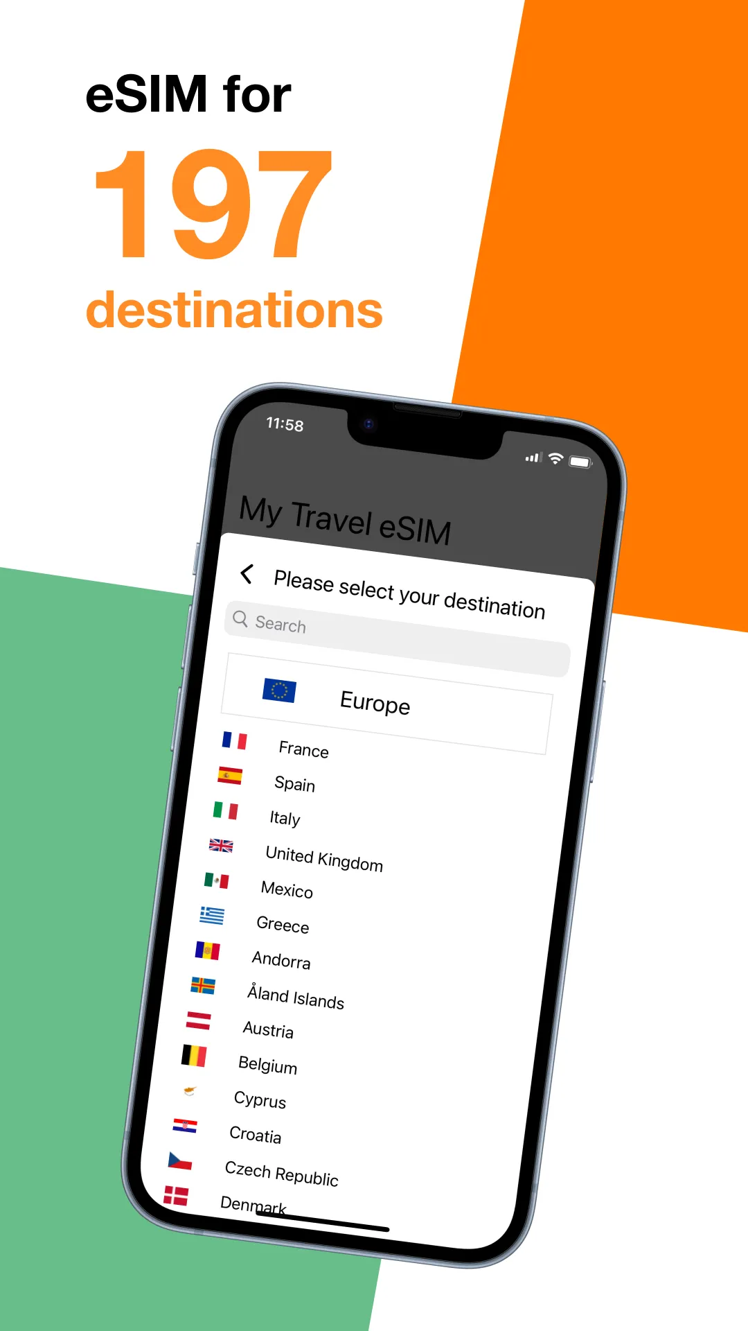 Orange Travel - data eSIM card | Indus Appstore | Screenshot