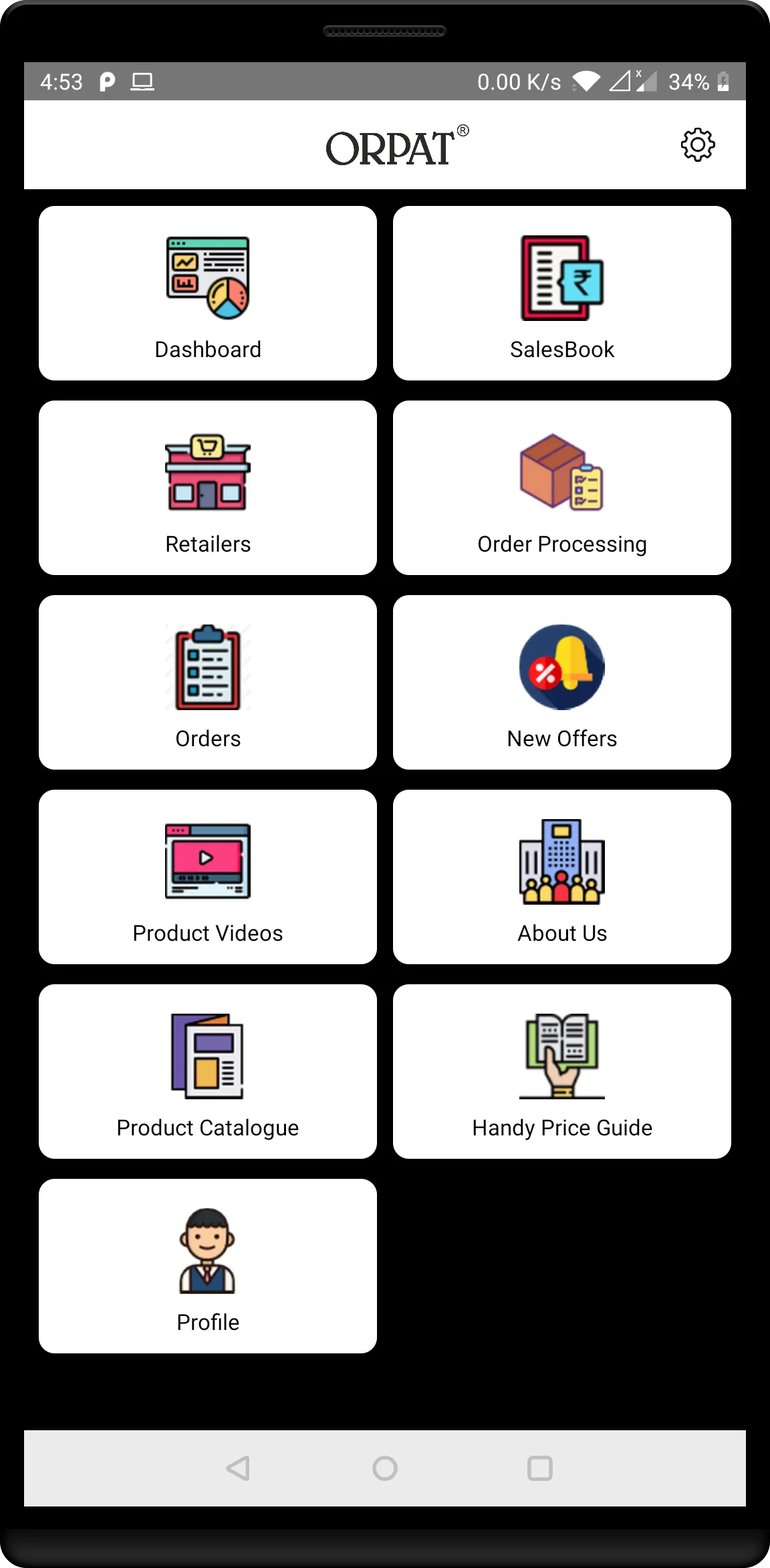 Orpat One - Distributor Manage | Indus Appstore | Screenshot