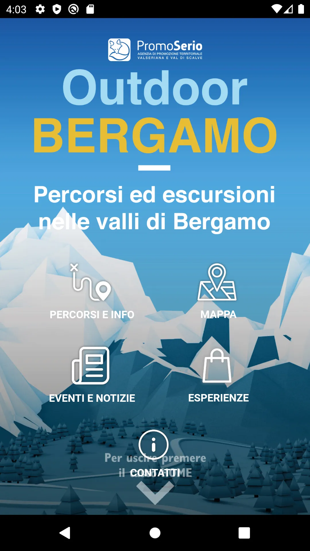 Outdoor Bergamo | Indus Appstore | Screenshot