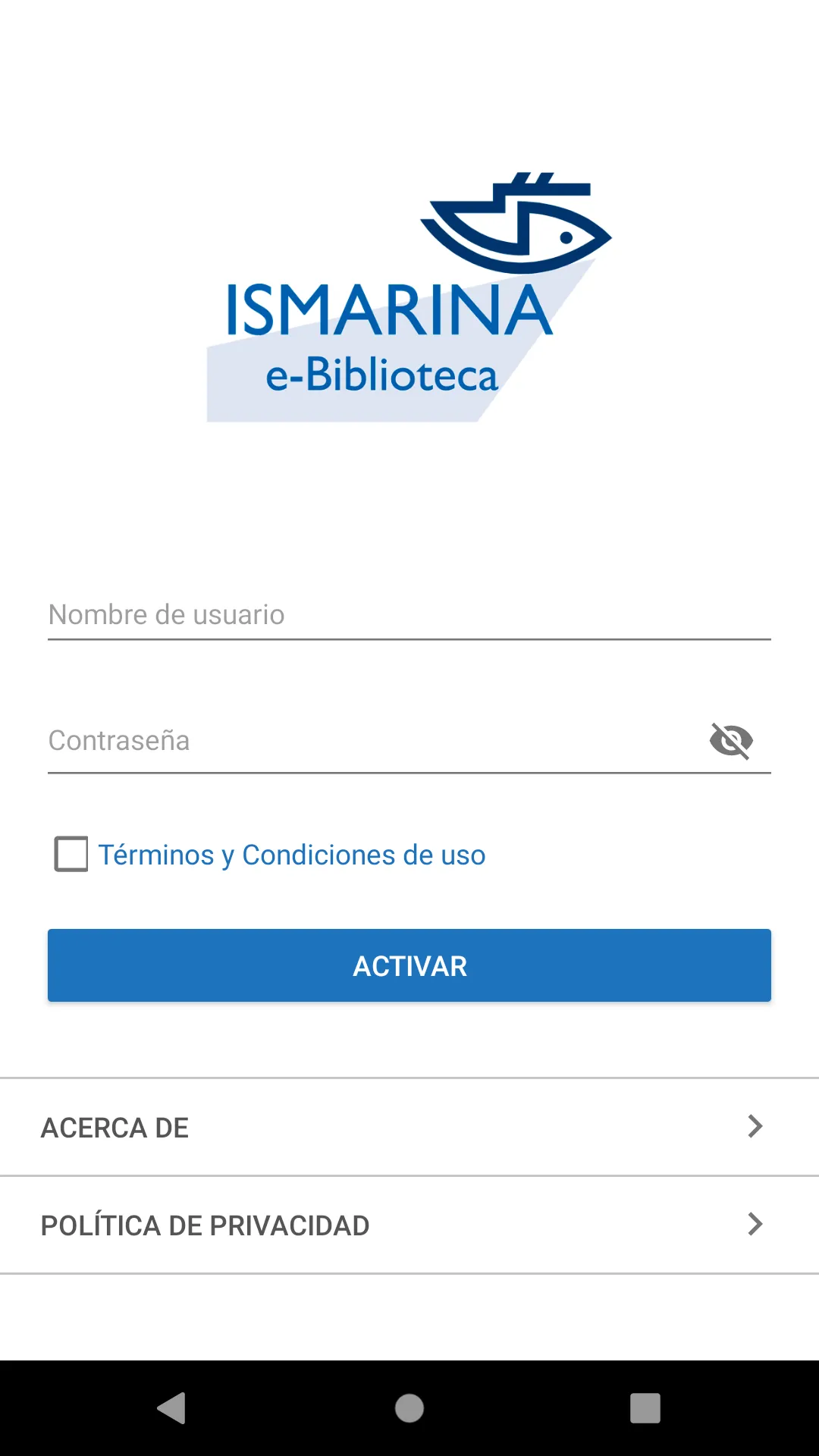 ISMARINA e-Biblioteca | Indus Appstore | Screenshot