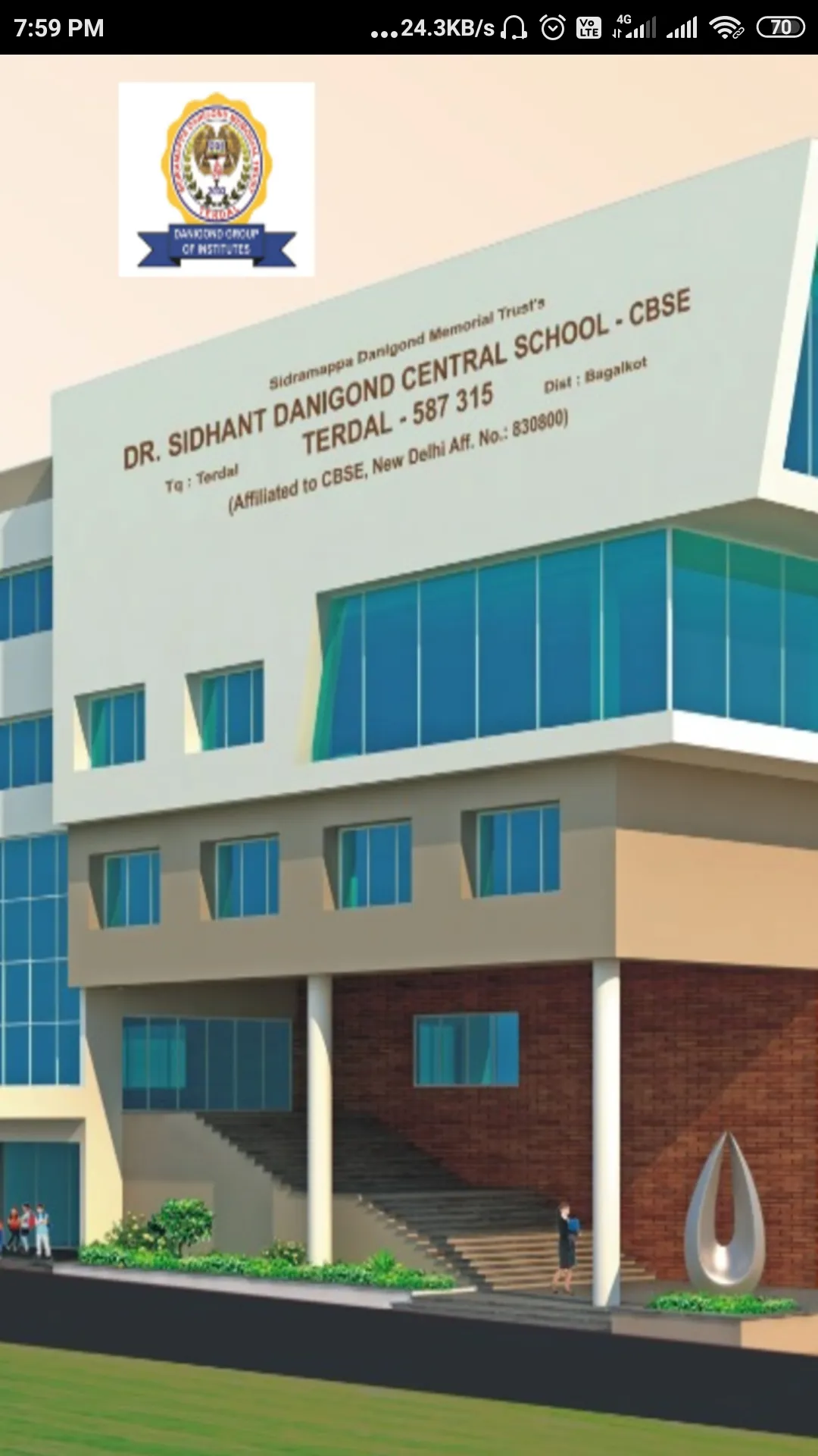 DR.SIDHANT DANIGOND SCHOOL APP | Indus Appstore | Screenshot