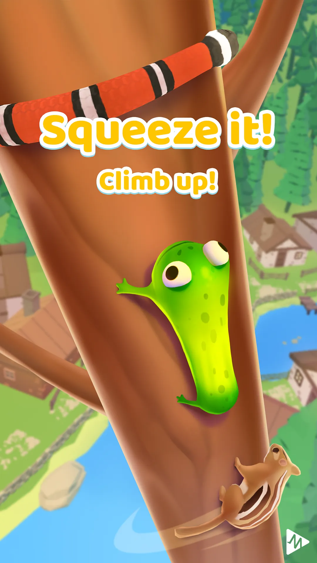 Squeeze it! Climb up! | Indus Appstore | Screenshot