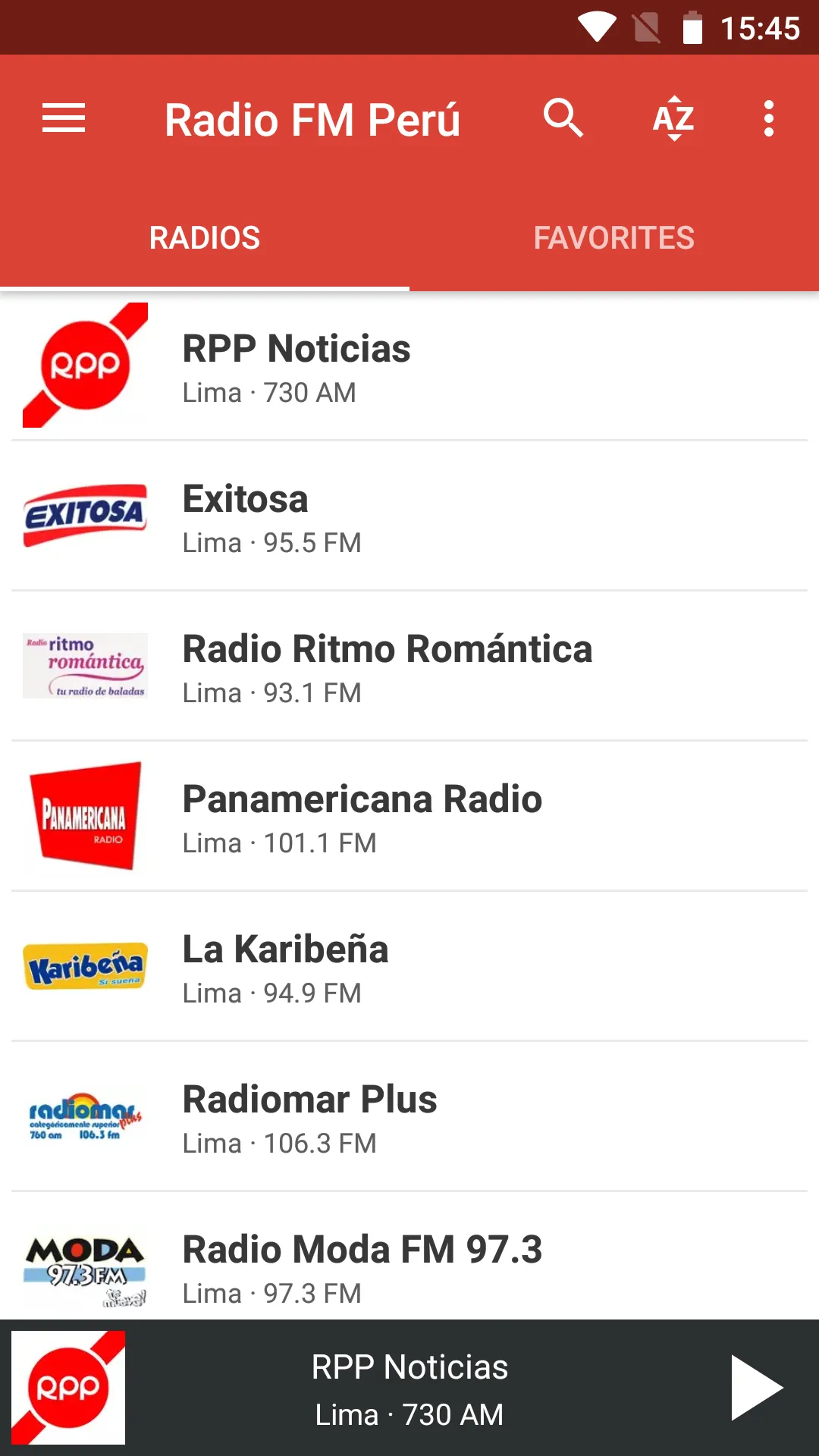 Radio FM Peru | Indus Appstore | Screenshot