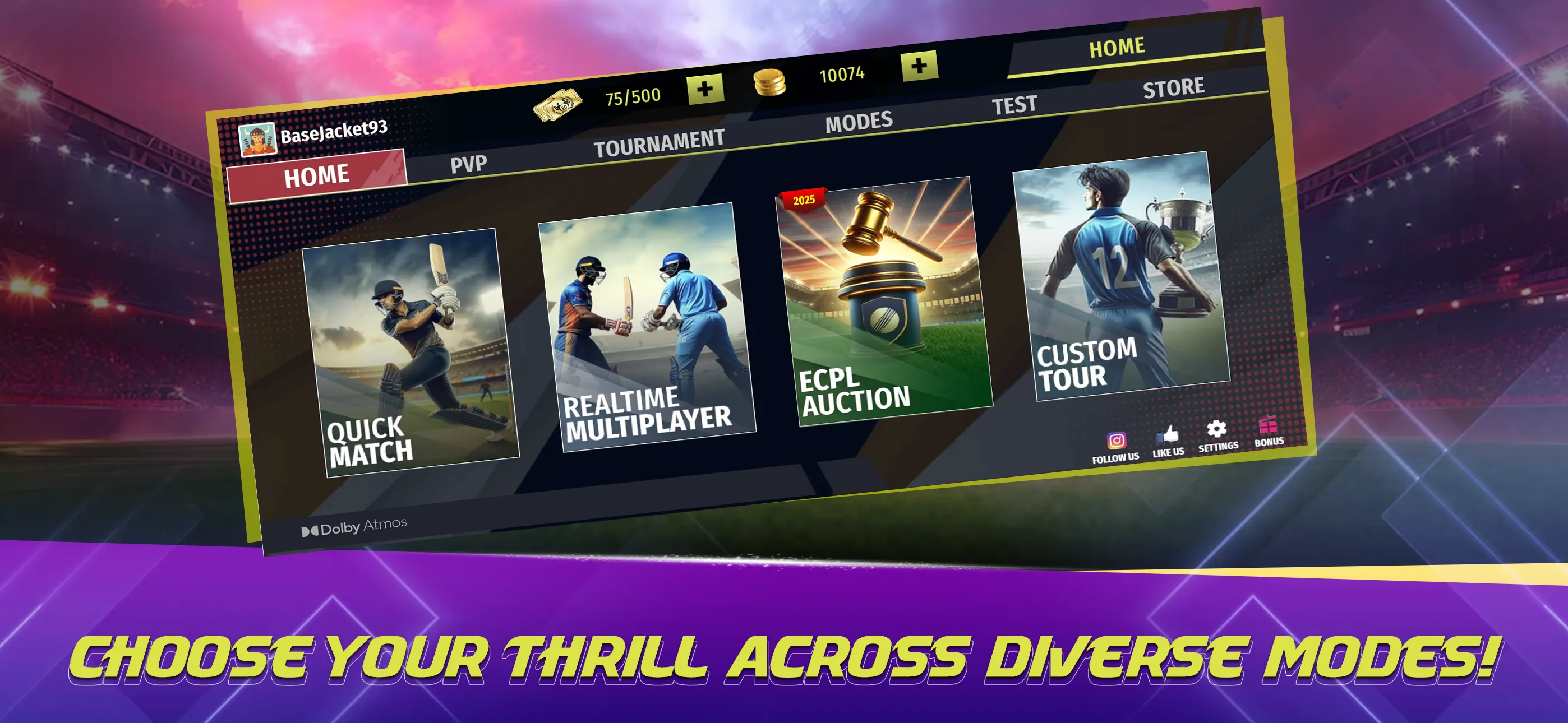 Epic Cricket - Real 3D Game | Indus Appstore | Screenshot