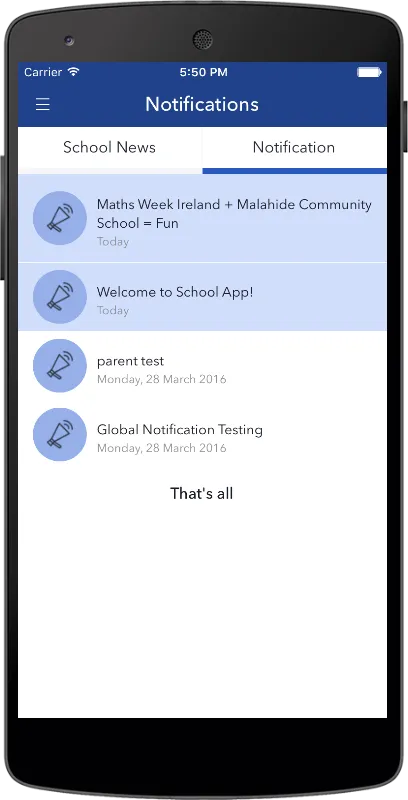 Malahide Community School | Indus Appstore | Screenshot