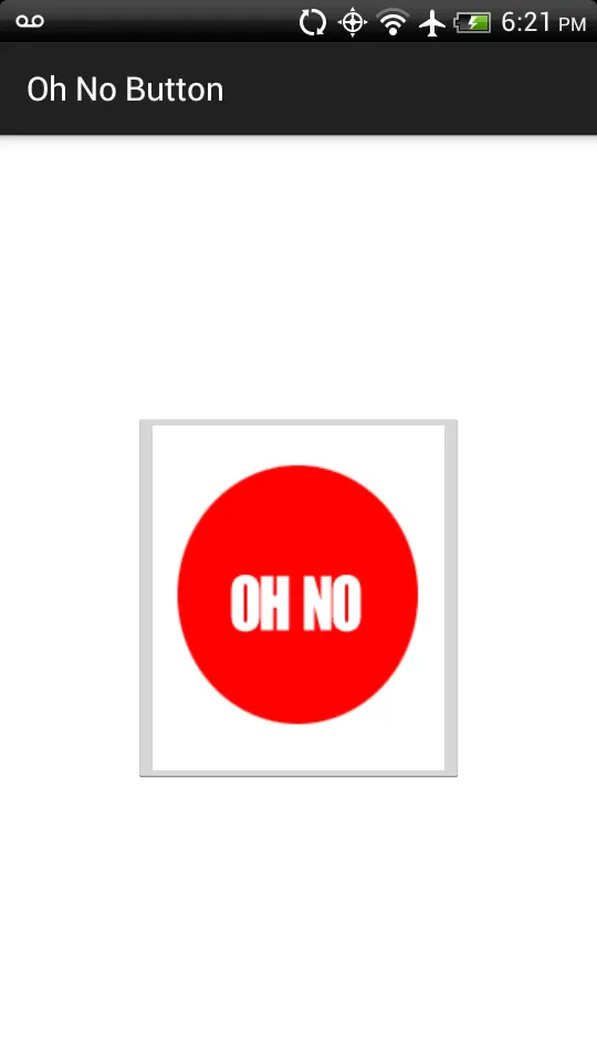 Oh No Button | Indus Appstore | Screenshot