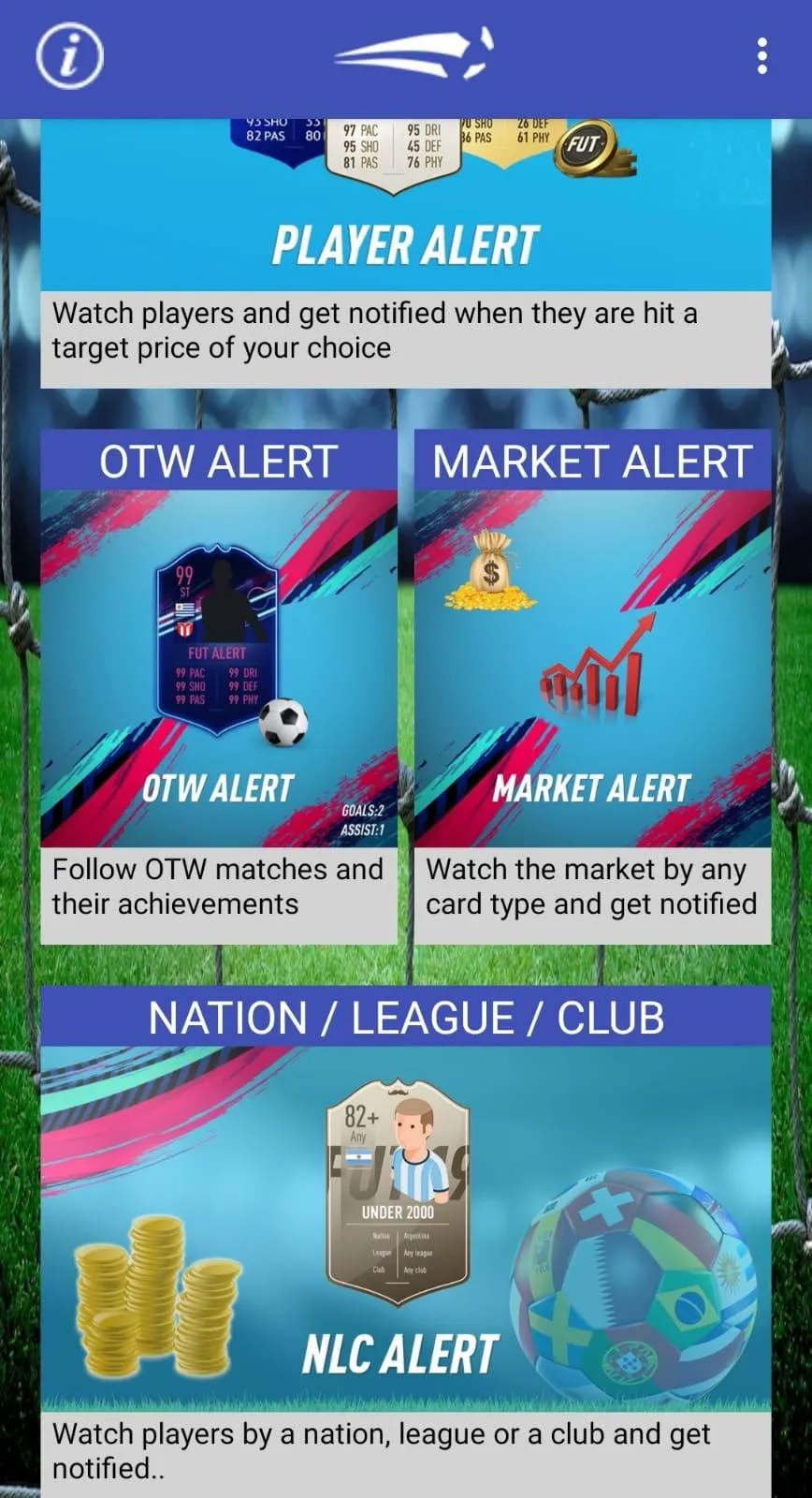 FUT Alert | Indus Appstore | Screenshot