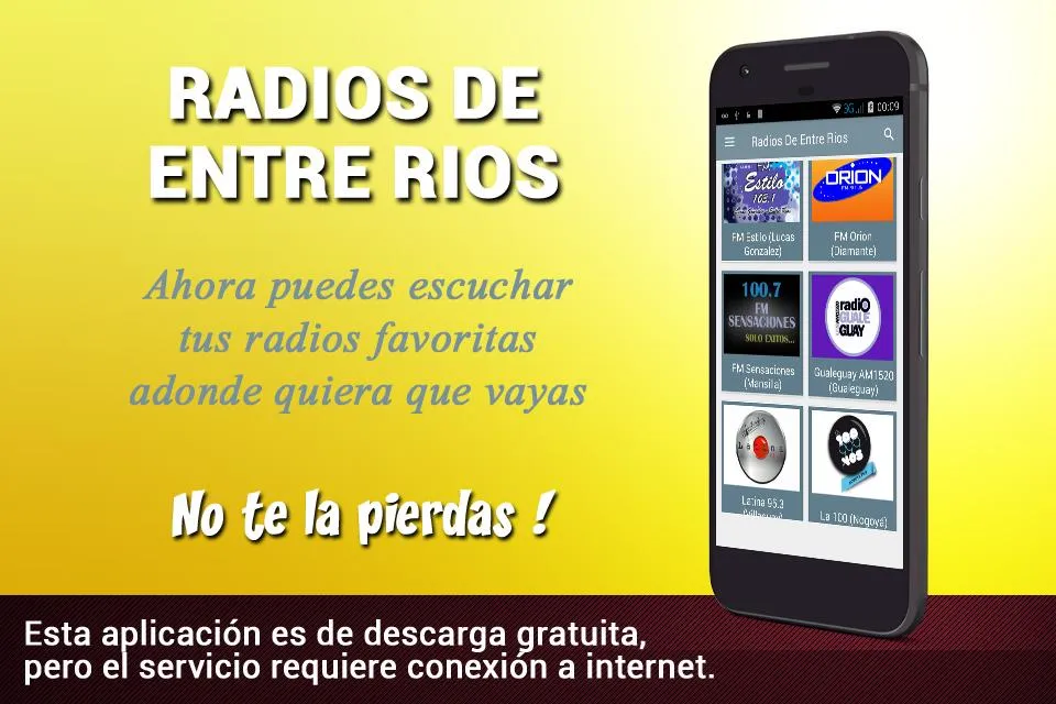 Radios De Entre Rios Argentina | Indus Appstore | Screenshot