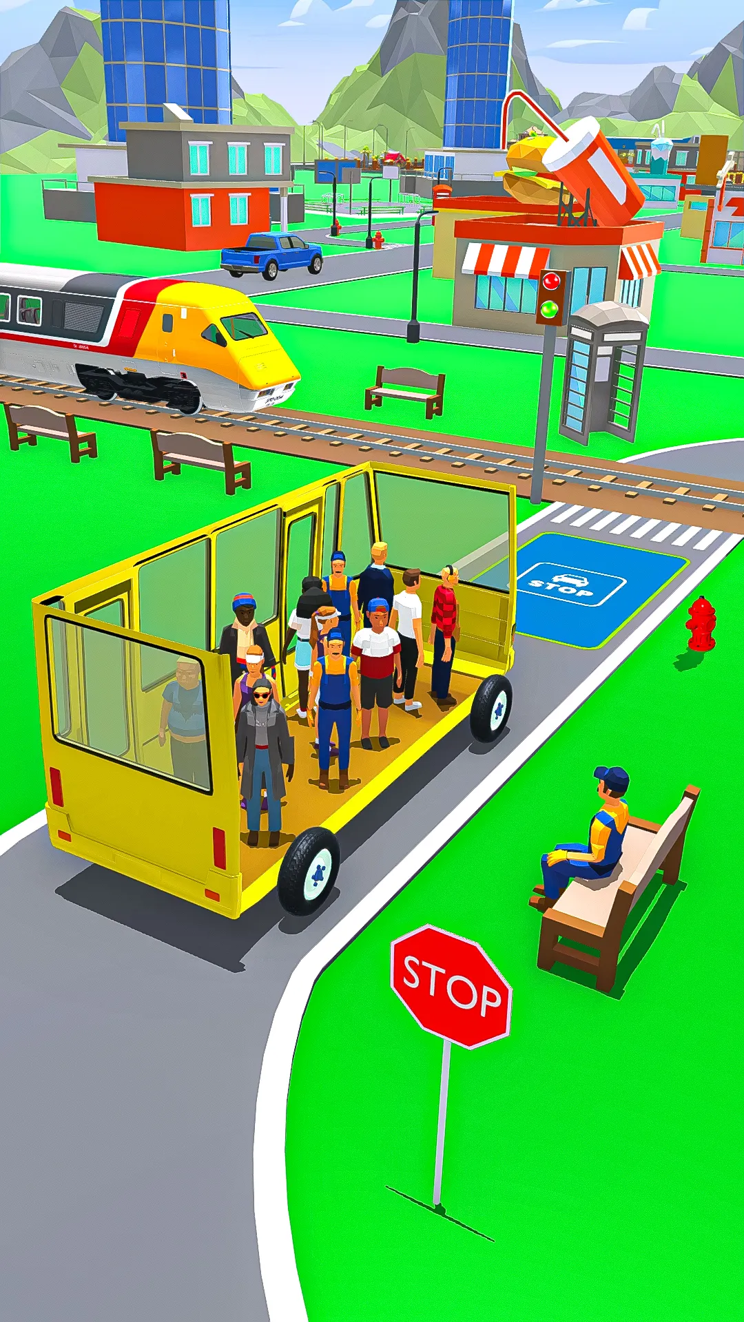 Bus Arrival Theme Park Games | Indus Appstore | Screenshot