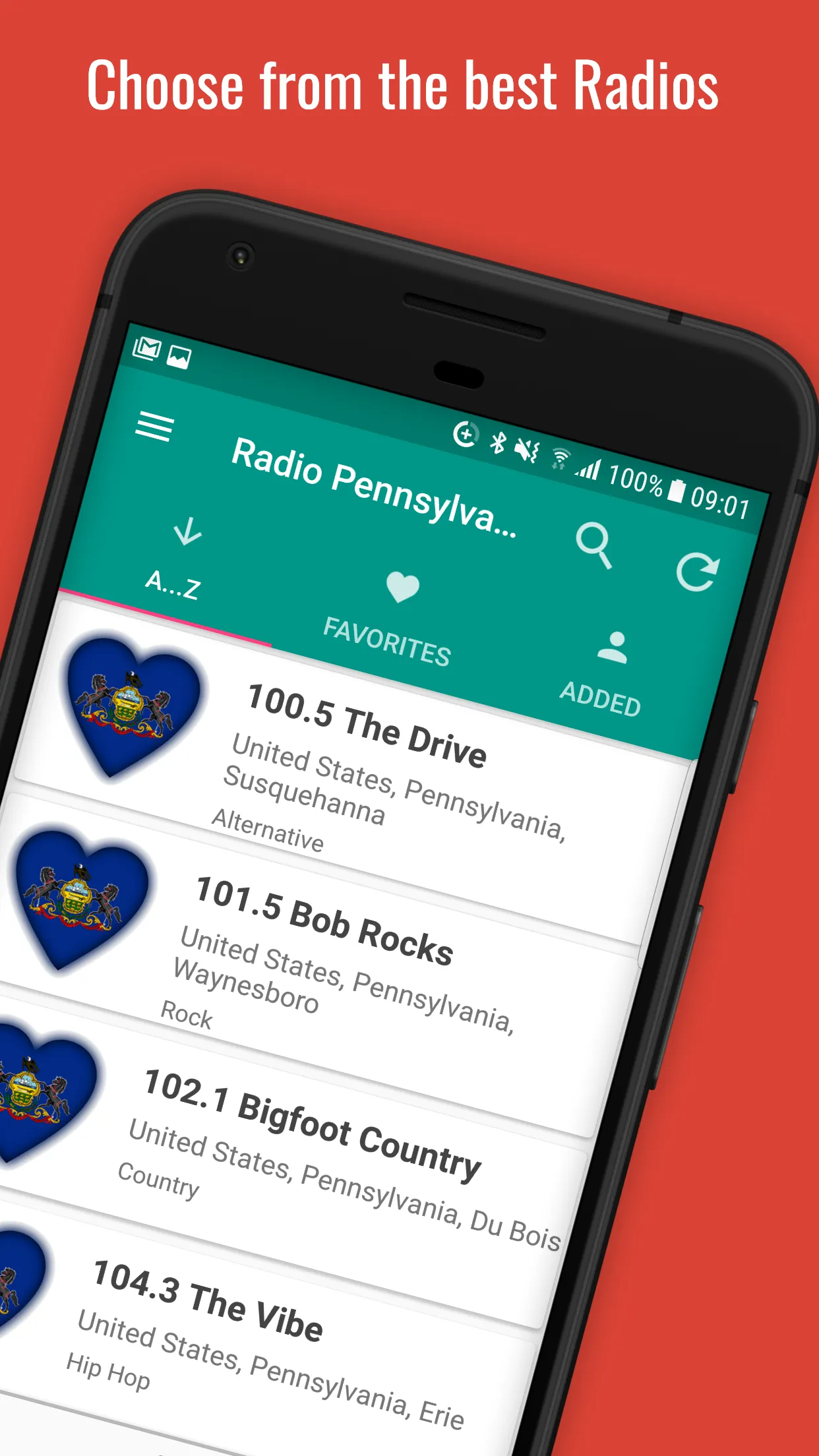 Pennsylvania Radio | Indus Appstore | Screenshot