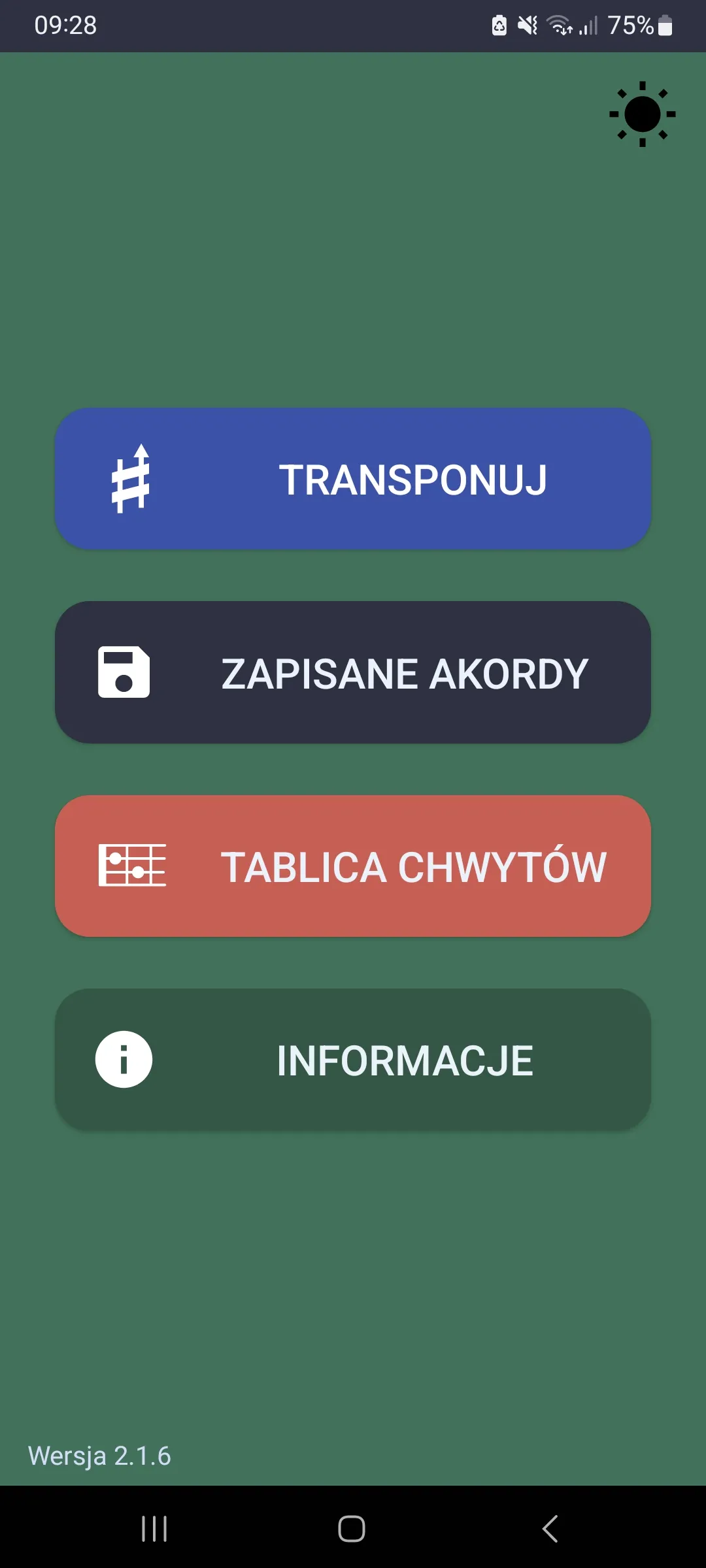 TransUp - transponowanie | Indus Appstore | Screenshot