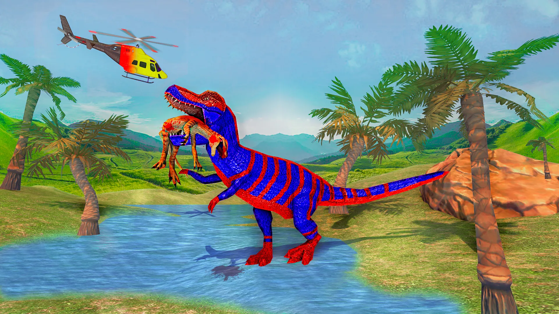 Dinosaur Shooter - Desert Dino | Indus Appstore | Screenshot