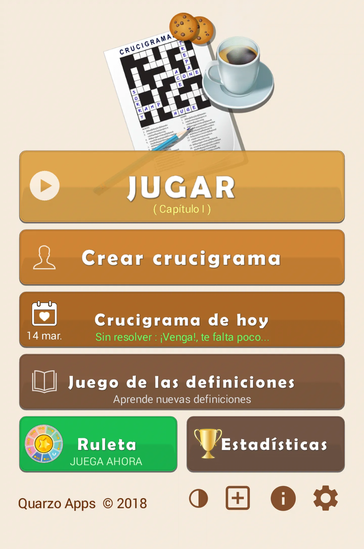 Crosswords Spanish crucigramas | Indus Appstore | Screenshot