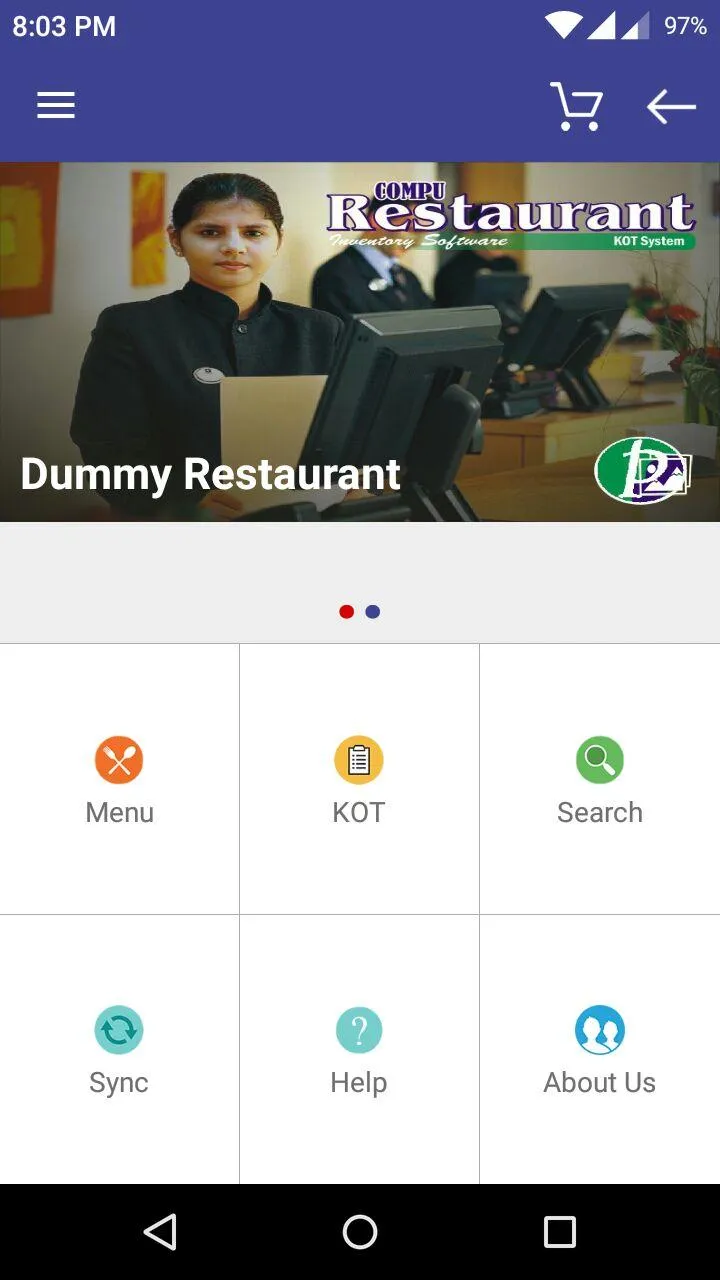 Compu Restaurant KOT (Billing) | Indus Appstore | Screenshot