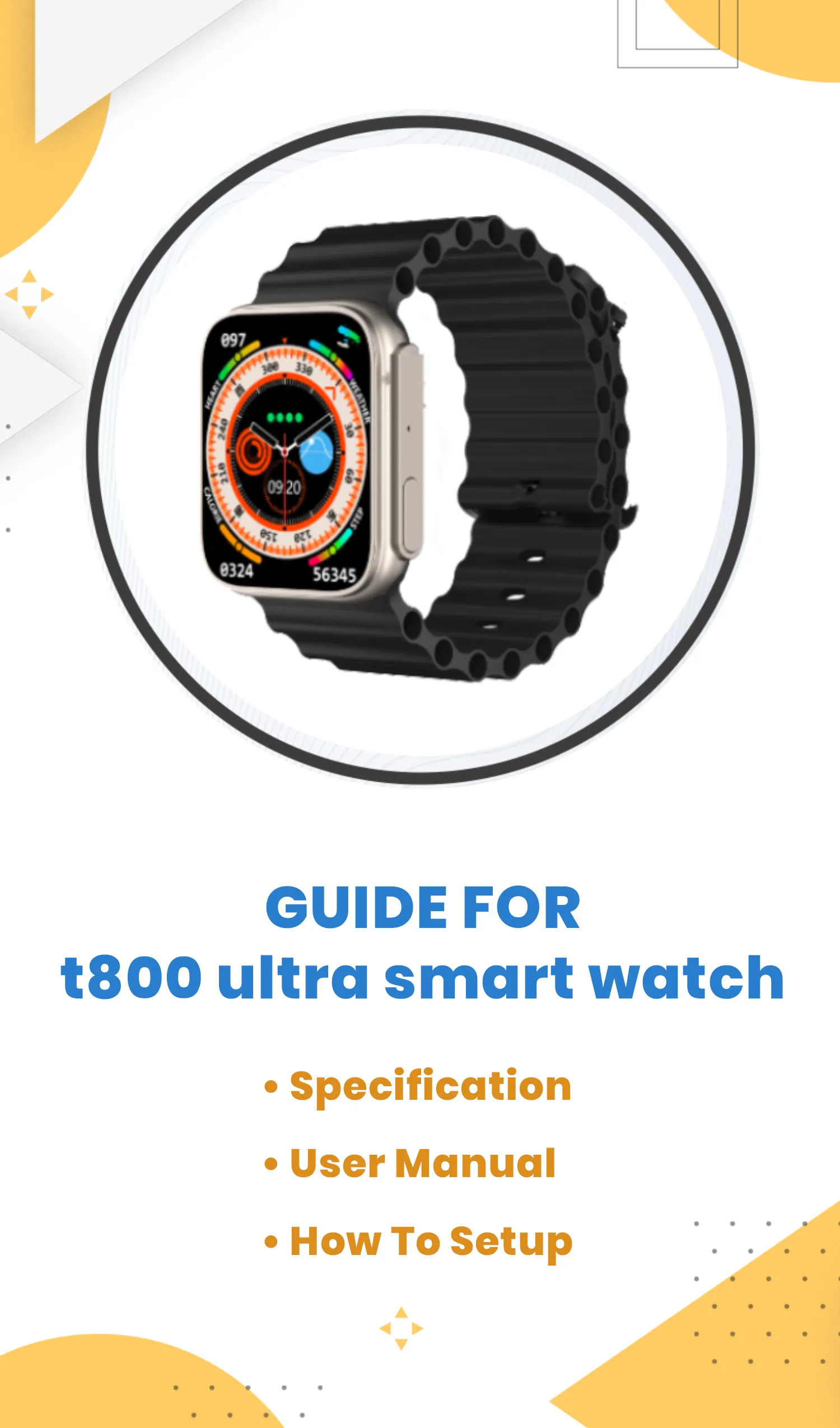 t800 ultra smart watch hint | Indus Appstore | Screenshot