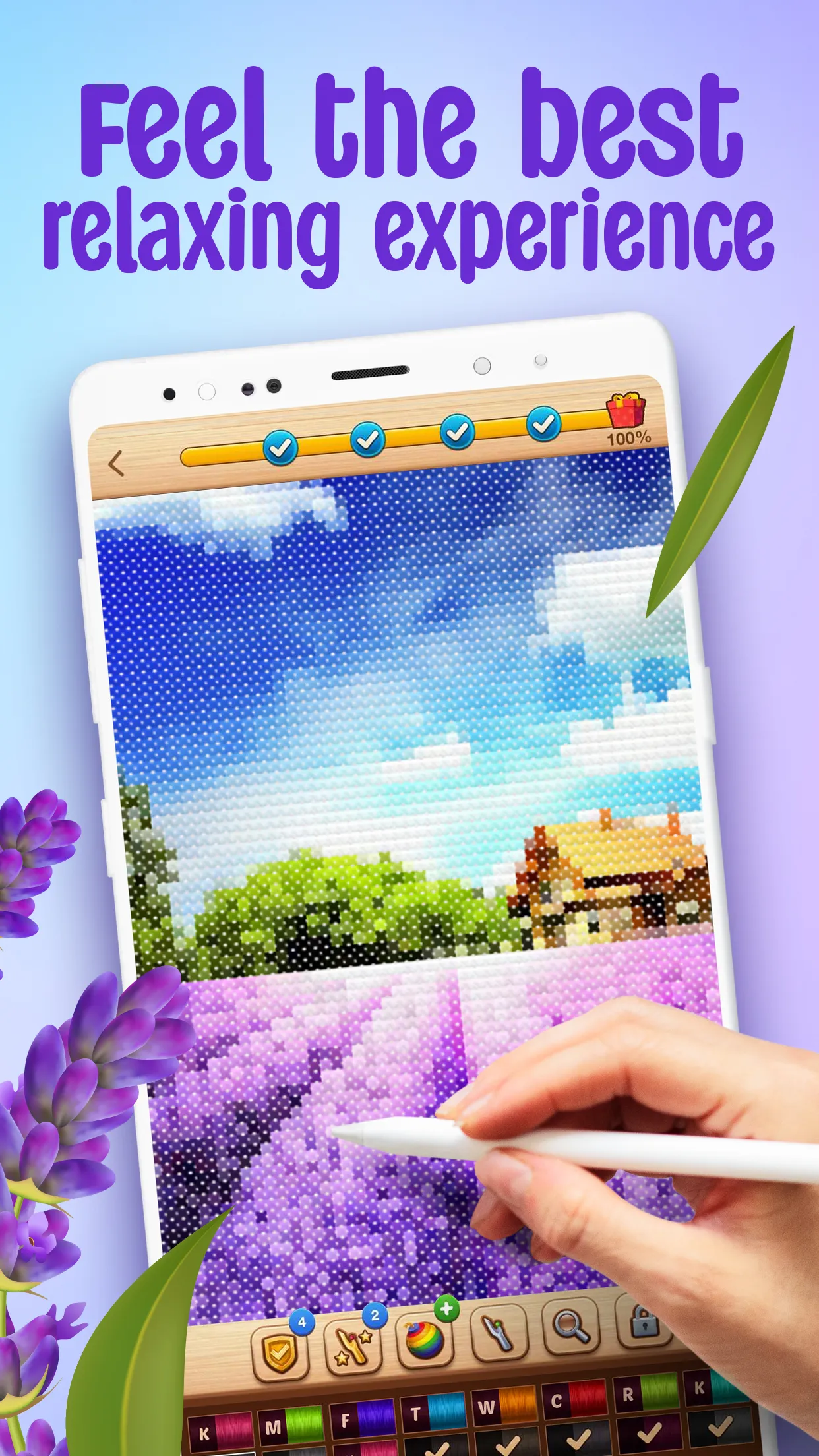 Cross-Stitch: Coloring Book | Indus Appstore | Screenshot