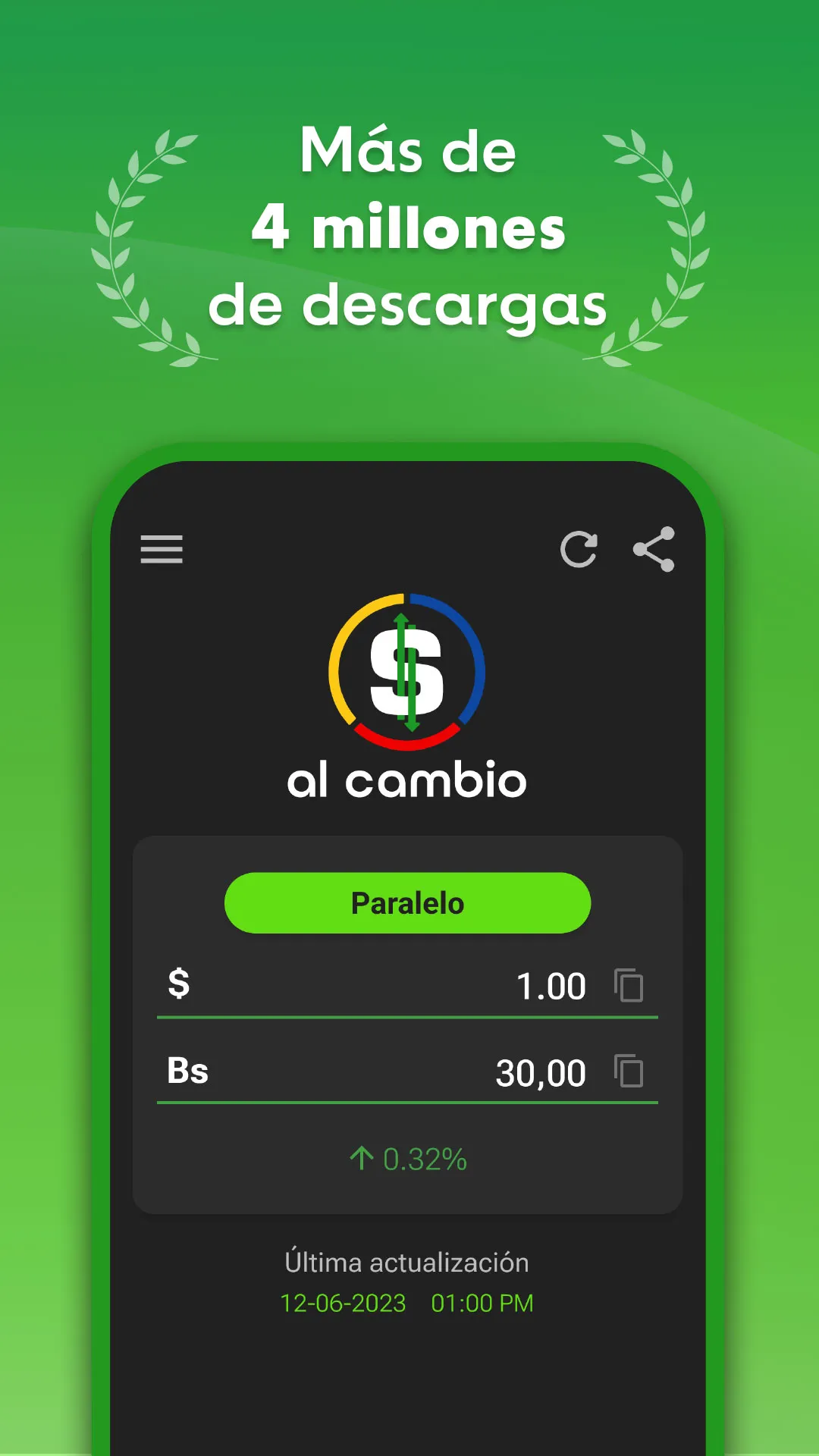 Al Cambio - Dólar en Venezuela | Indus Appstore | Screenshot