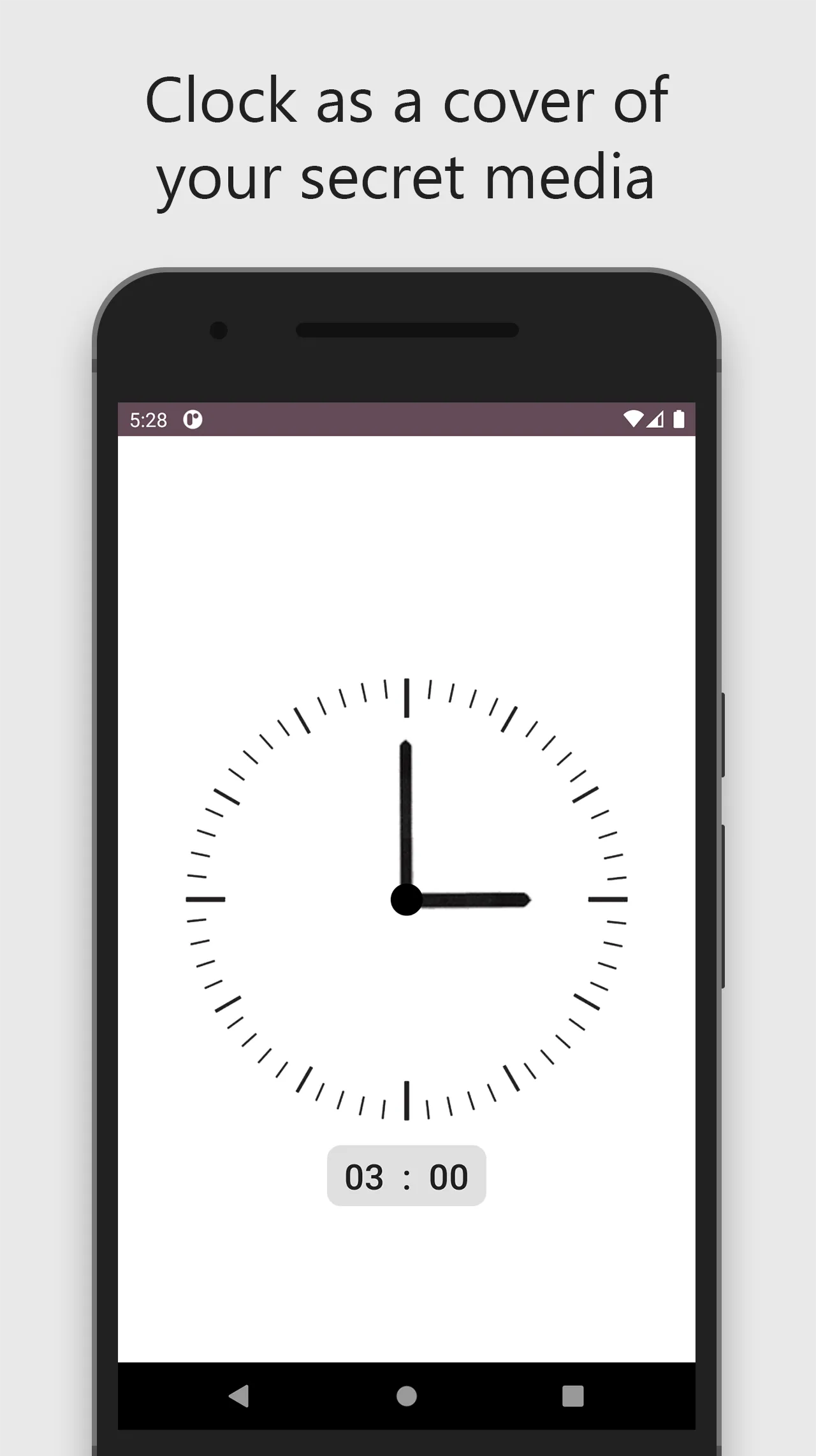 Clock Timer Vault | Indus Appstore | Screenshot