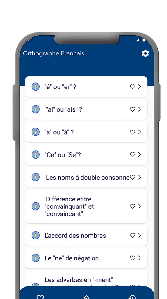 Fautes Orthographe Francais | Indus Appstore | Screenshot