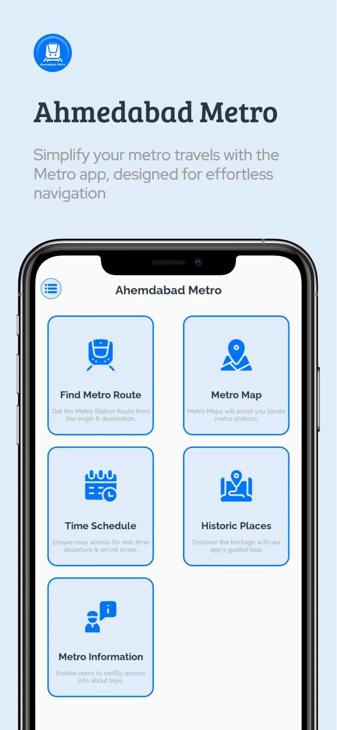 Ahmedabad Metro Route Map | Indus Appstore | Screenshot