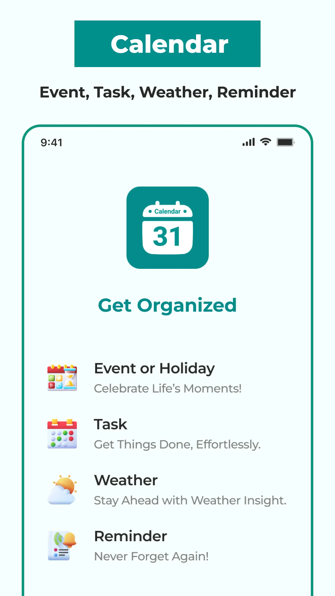 Calendar 2025 | Indus Appstore | Screenshot