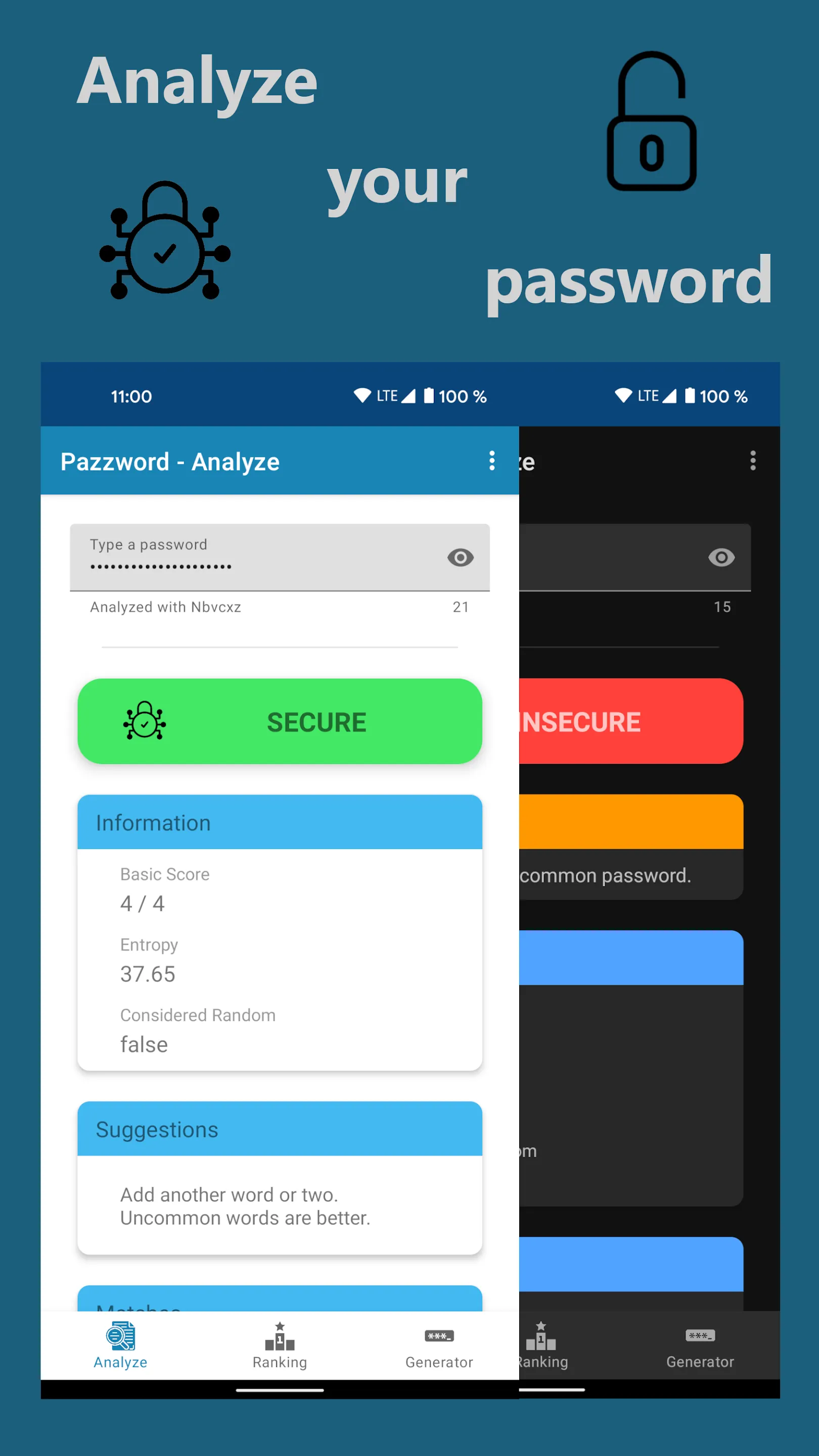 Pazzword - Password Evaluator | Indus Appstore | Screenshot