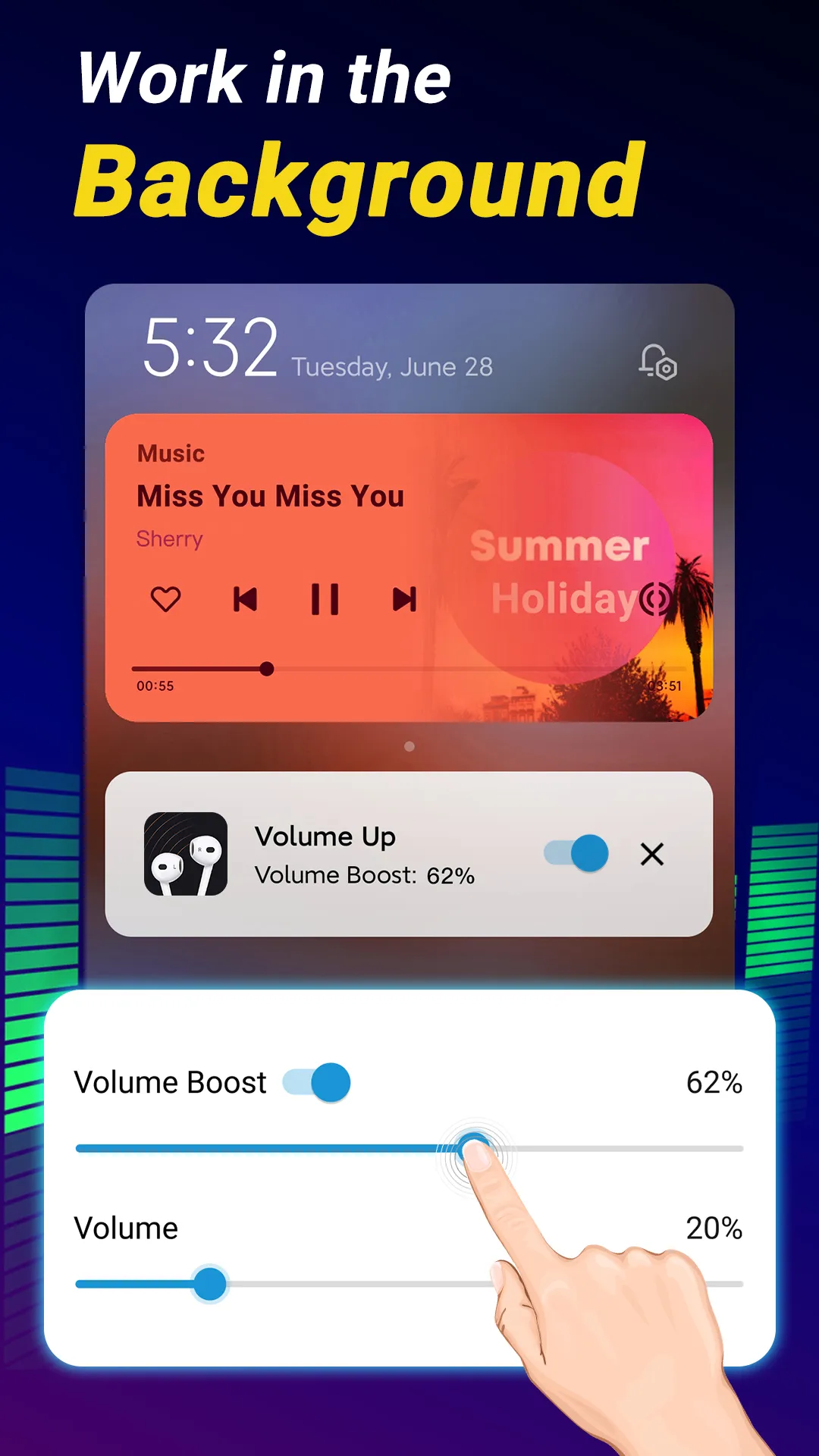 Volume Booster & Sound Booster | Indus Appstore | Screenshot