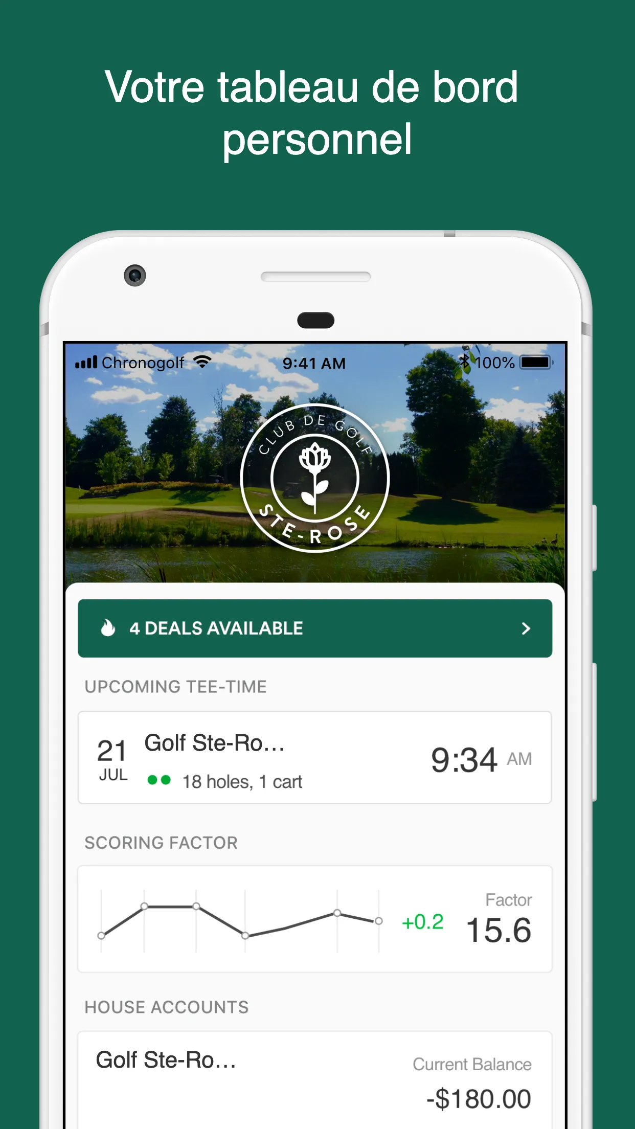 Golf Ste-Rose | Indus Appstore | Screenshot