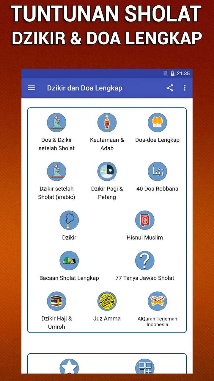 Dzikir dan Doa Setelah Sholat  | Indus Appstore | Screenshot