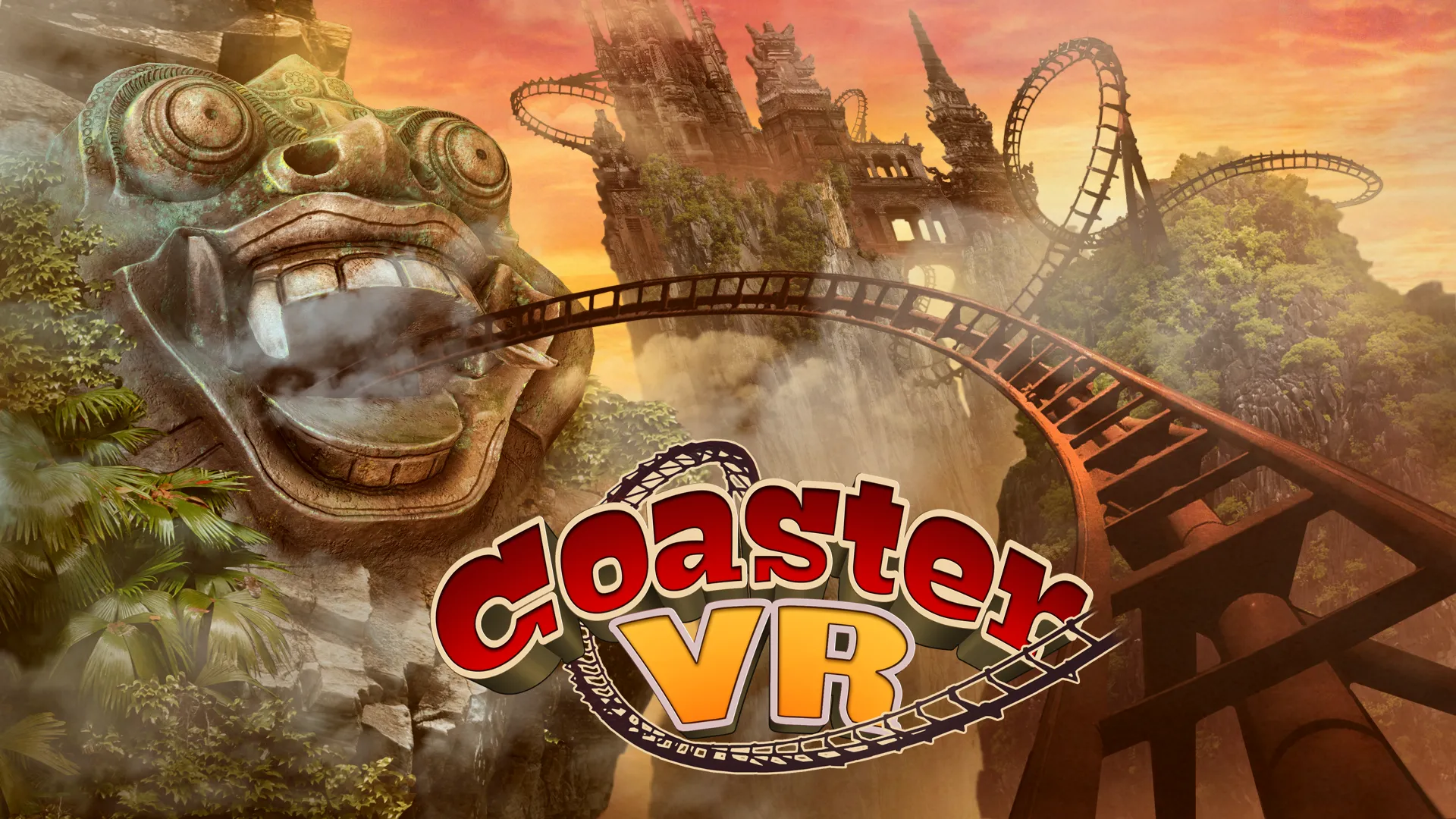 VR Temple Roller Coaster | Indus Appstore | Screenshot