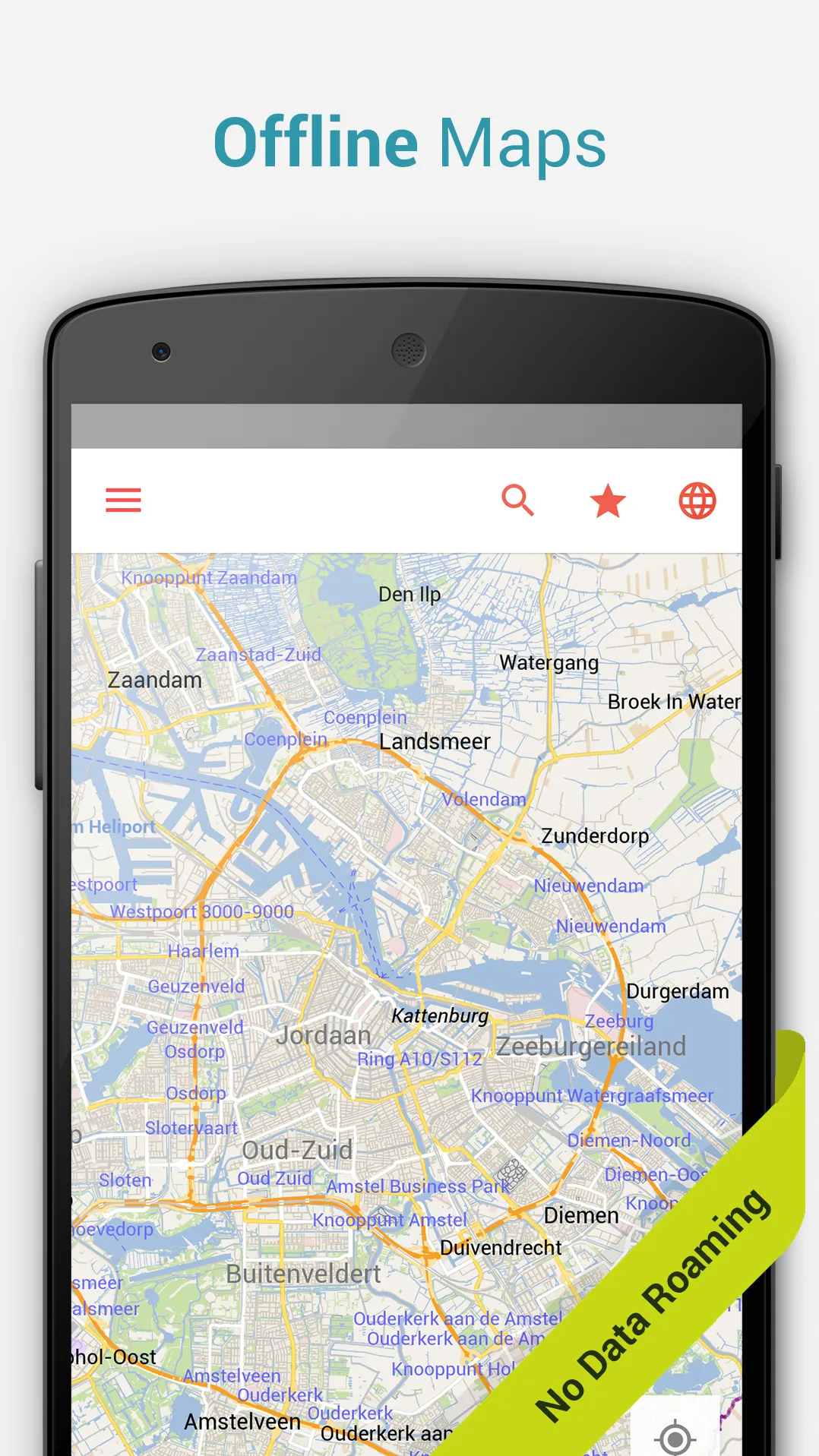 Amsterdam Offline City Map | Indus Appstore | Screenshot