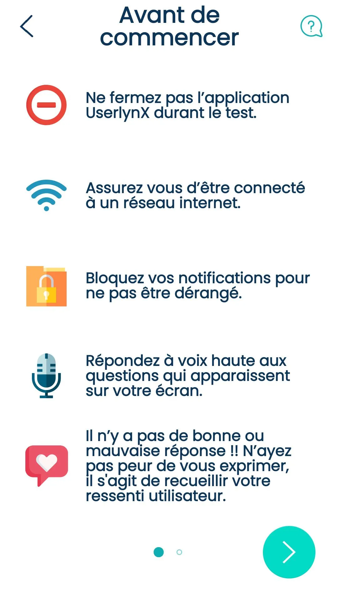 UserlynX - Test utilisateur | Indus Appstore | Screenshot