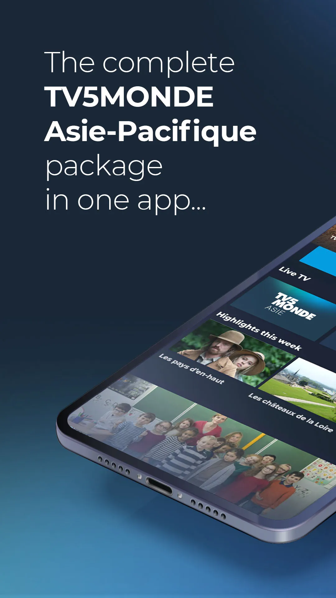 TV5MONDE Asie-Pacifique | Indus Appstore | Screenshot