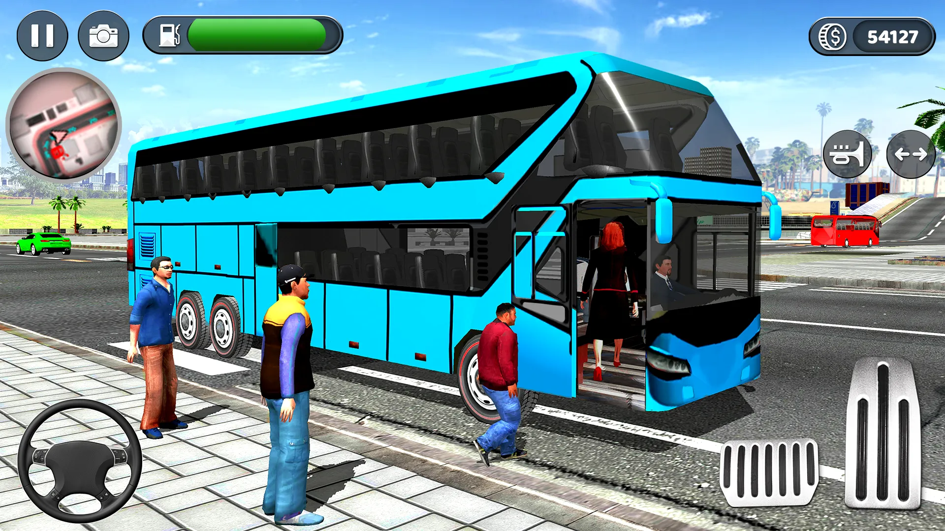 City Coach Simulator Bus Game | Indus Appstore | Screenshot