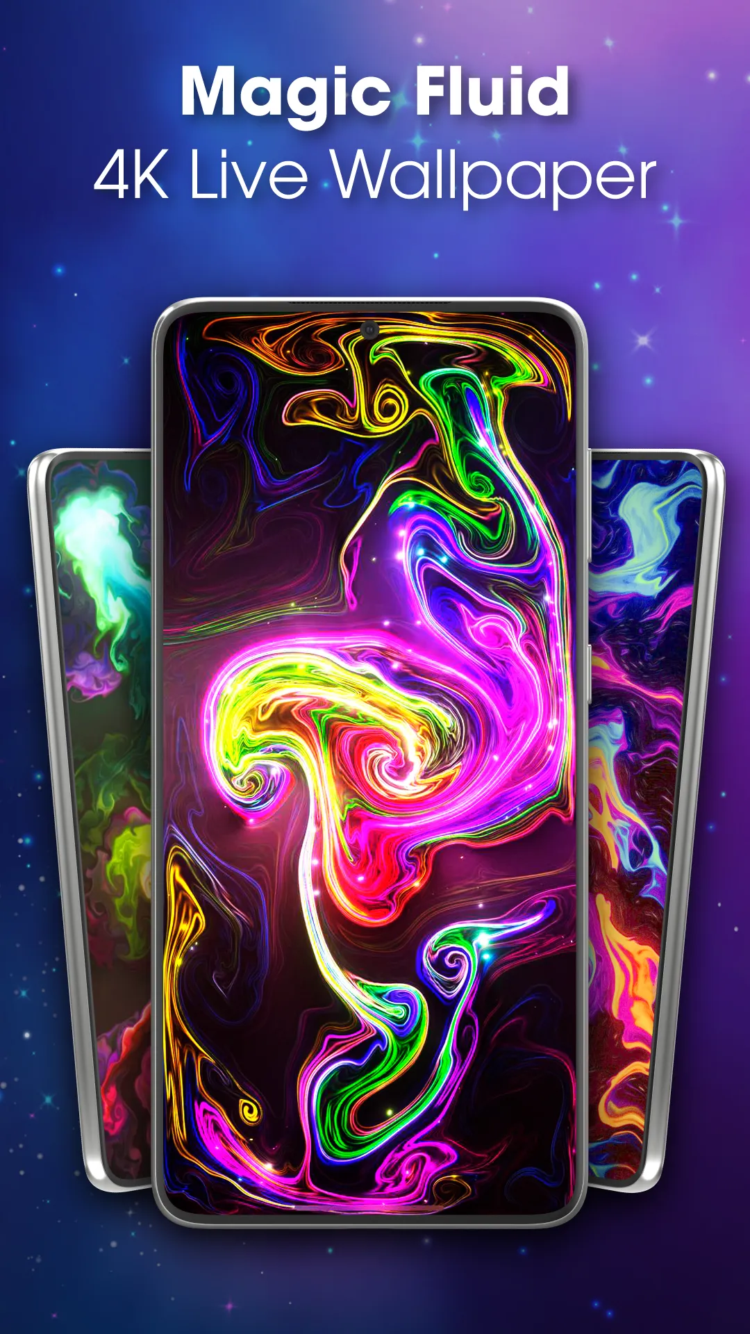 Magic Fluid live wallpaper 4D | Indus Appstore | Screenshot