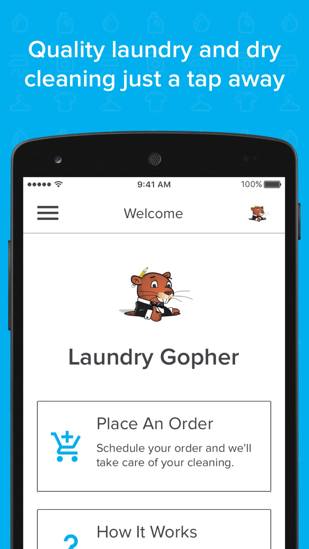 Laundry Gopher | Indus Appstore | Screenshot