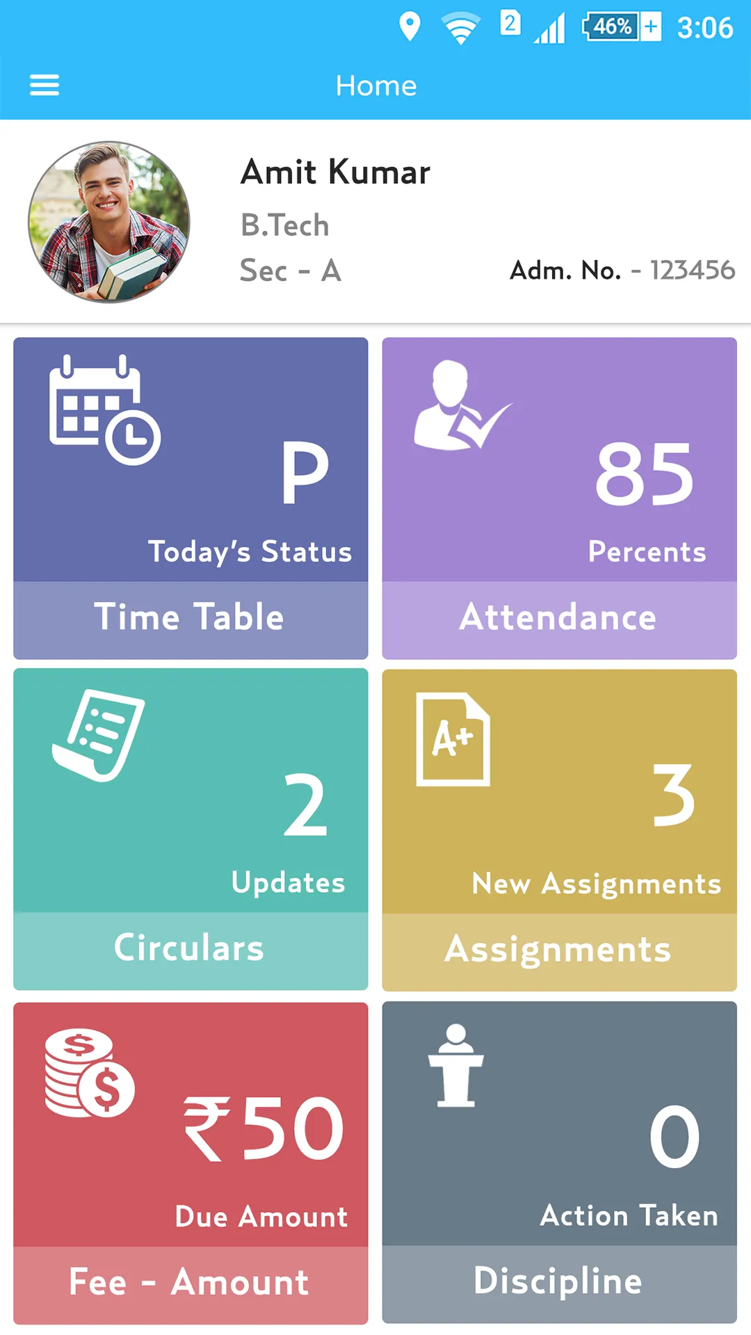 Quick School Parent | Indus Appstore | Screenshot