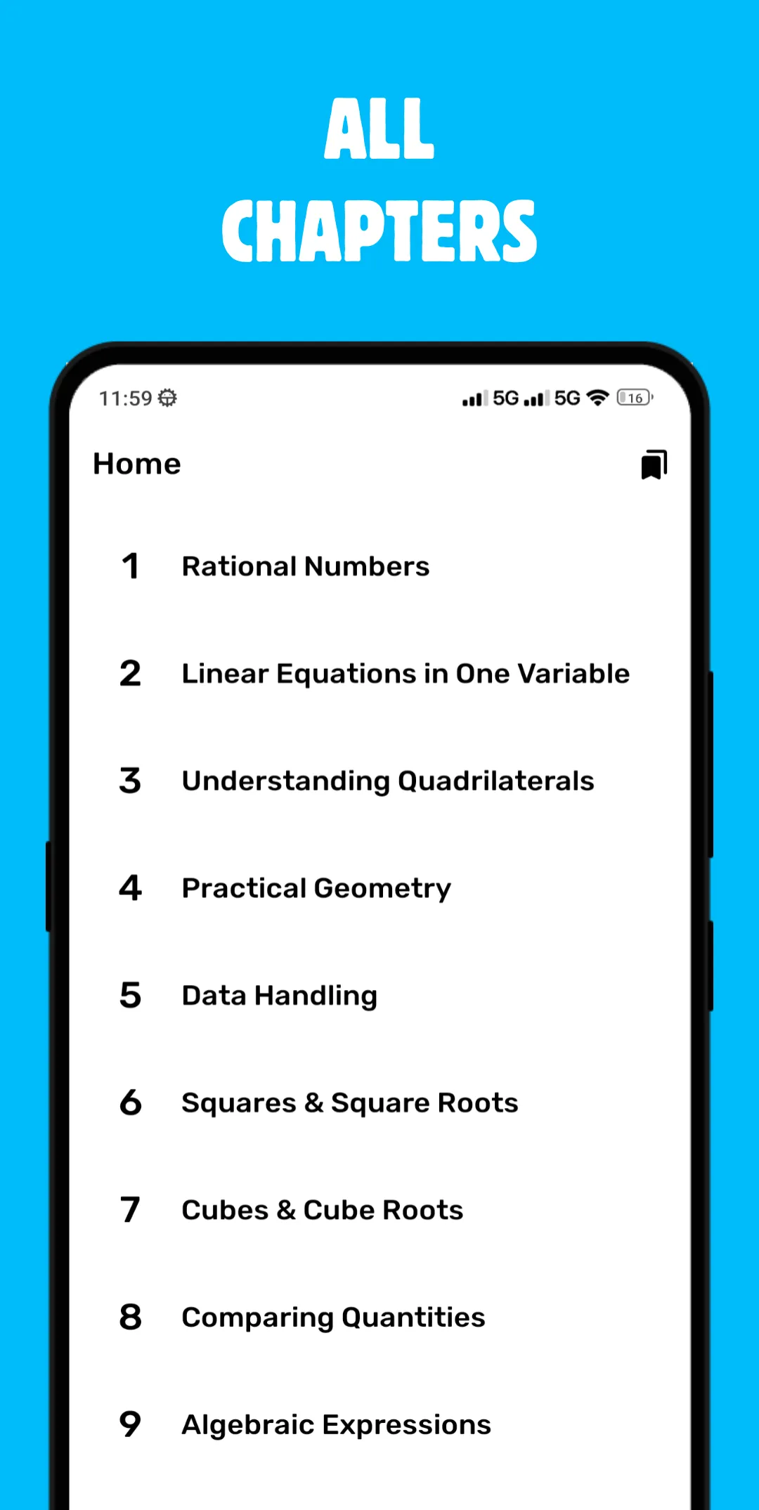 Class 8 Maths Solution Offline | Indus Appstore | Screenshot