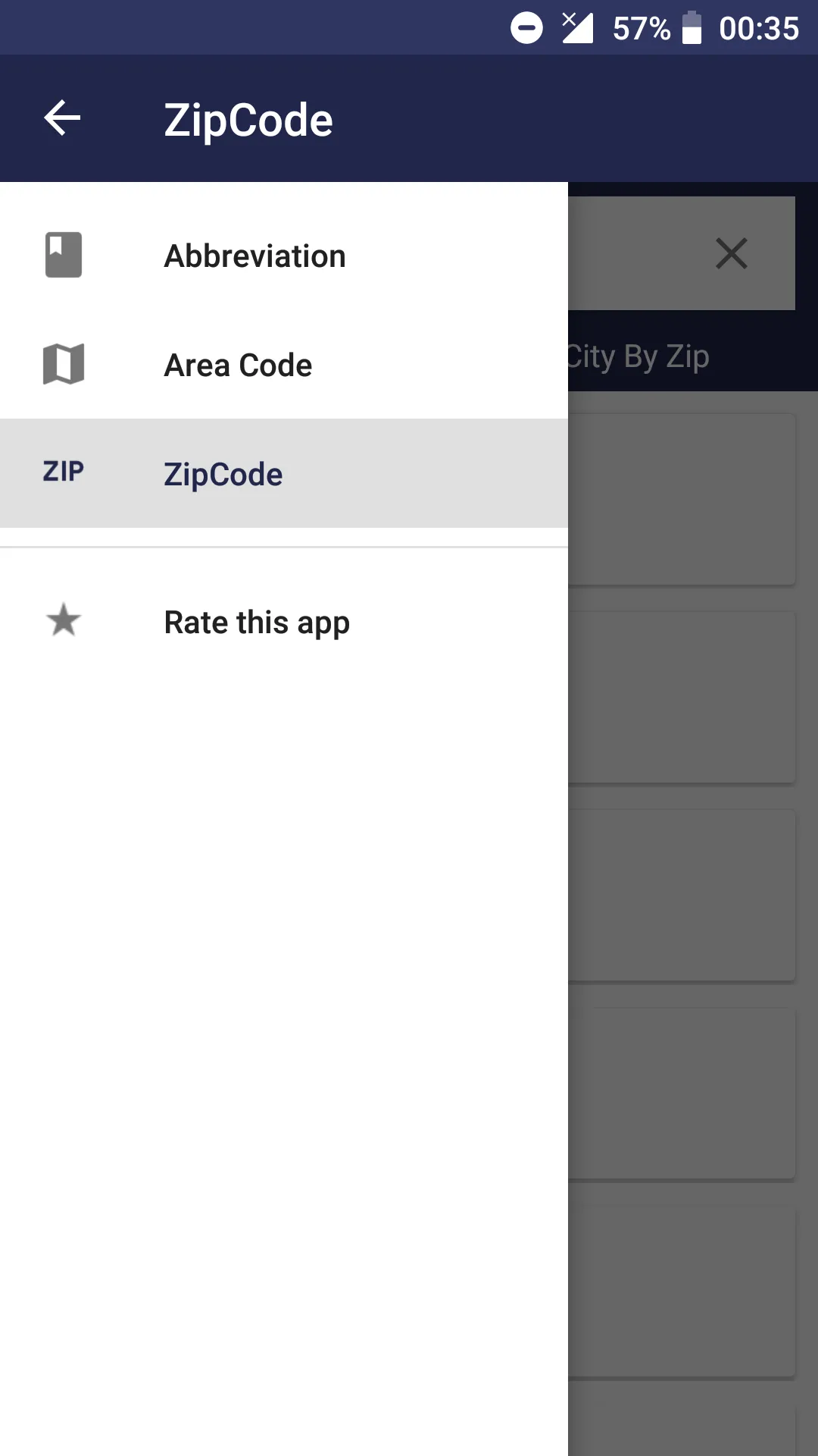 USA Zip Code & Areas Codes | Indus Appstore | Screenshot